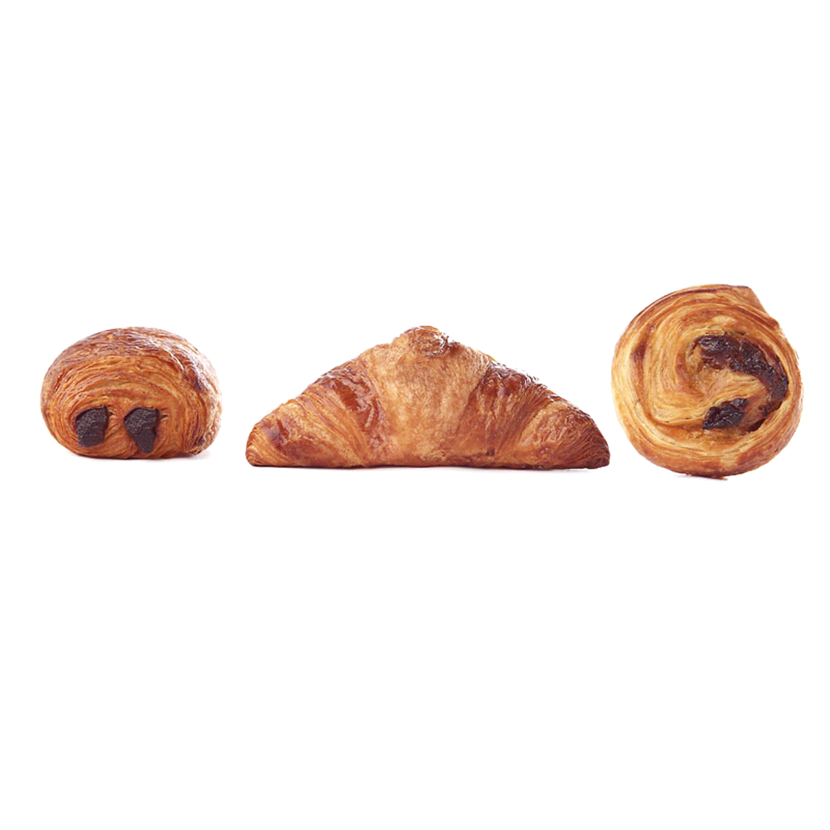 Mix di: mini croissant, mini girella all