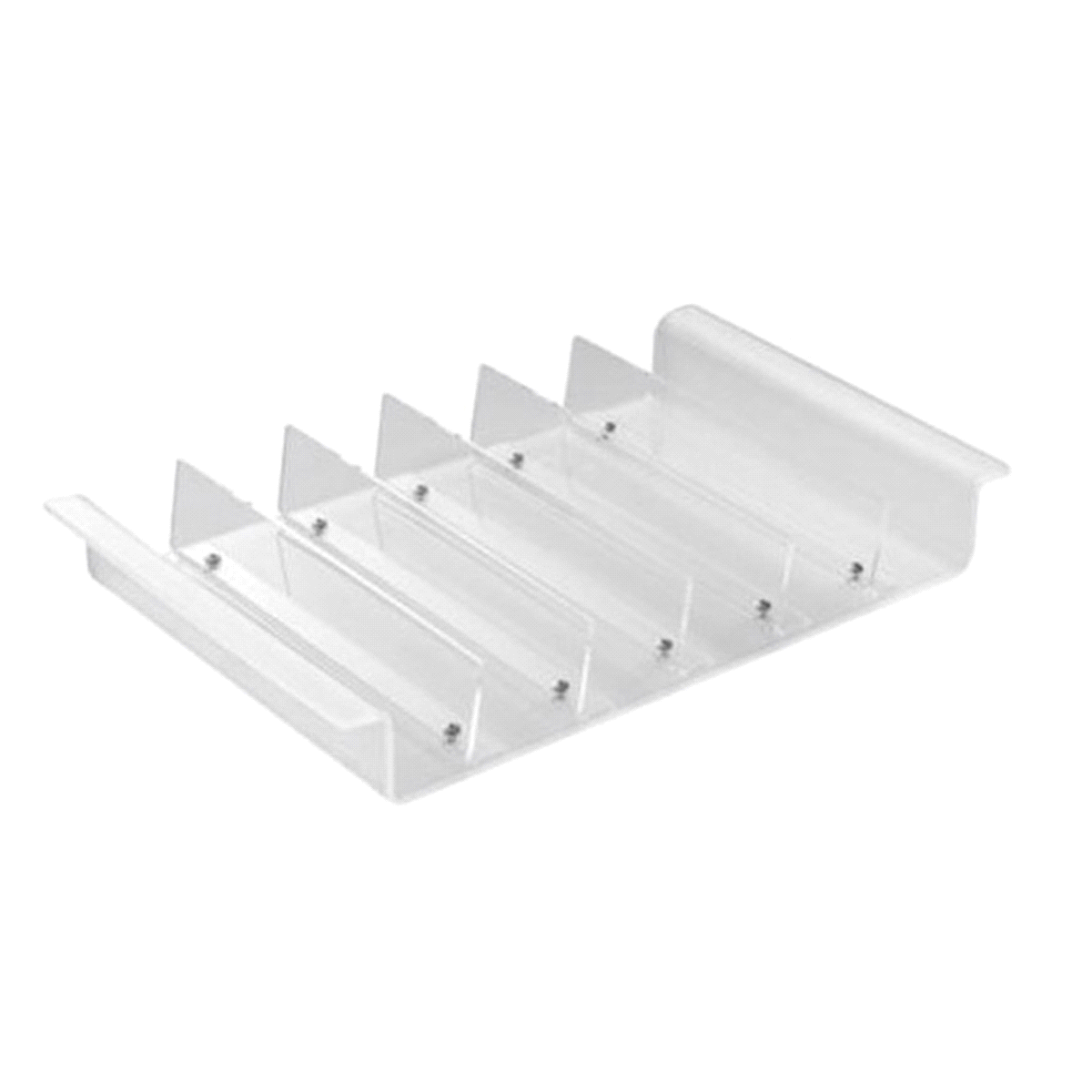 Espositore per biscotti gelato per vetrina verticale in plexiglass. Dimensioni 380x235 h 40 mm 