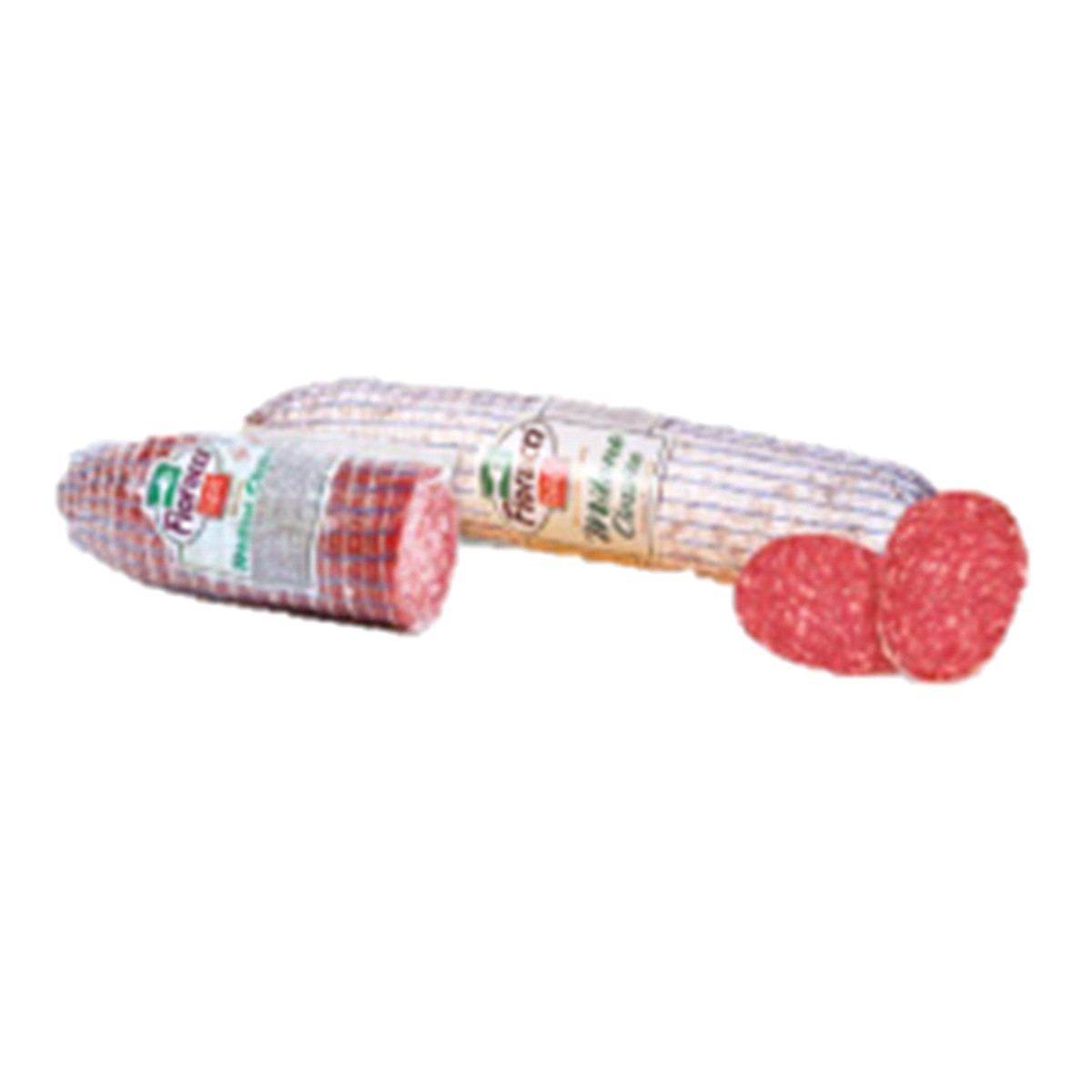 Salame di puro suino a grana fine. Senza glutine. Tagliato a metà e confezionato sottovuoto.
Formato: 1,5 kg - ct da: 10 pz - unità di vendita: 1 pz. 