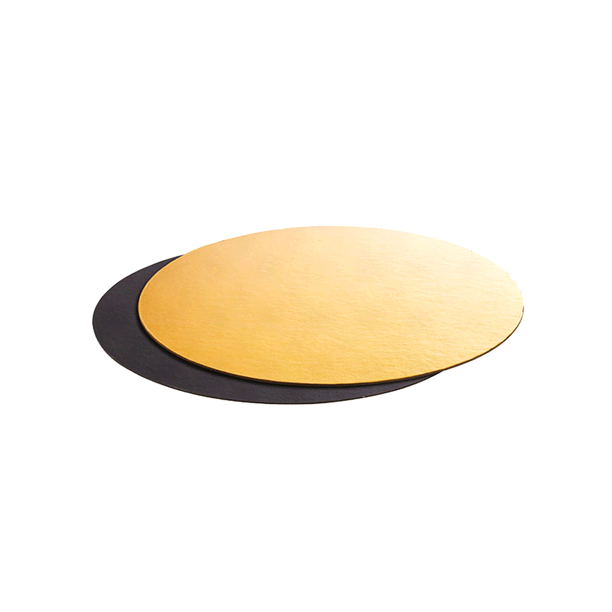 Disco PESANTE 2400 gr./mq. Moderno o classico, con un lato oro e uno nero. Riciclabile nella carta (con certificazione Aticelca) 