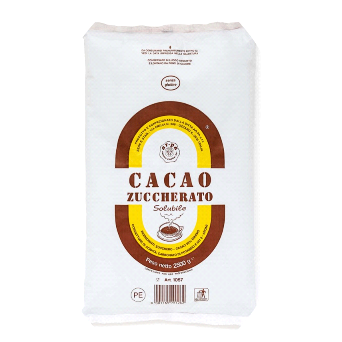 Cacao zuccherato è una polvere di cioccolato dolce ideale per la farcitura di dolci e la preparazione di creme. Uno sprint incredibile nelle cucine professionali. Cioccolato dolce per garantire un risultato eccellente. 