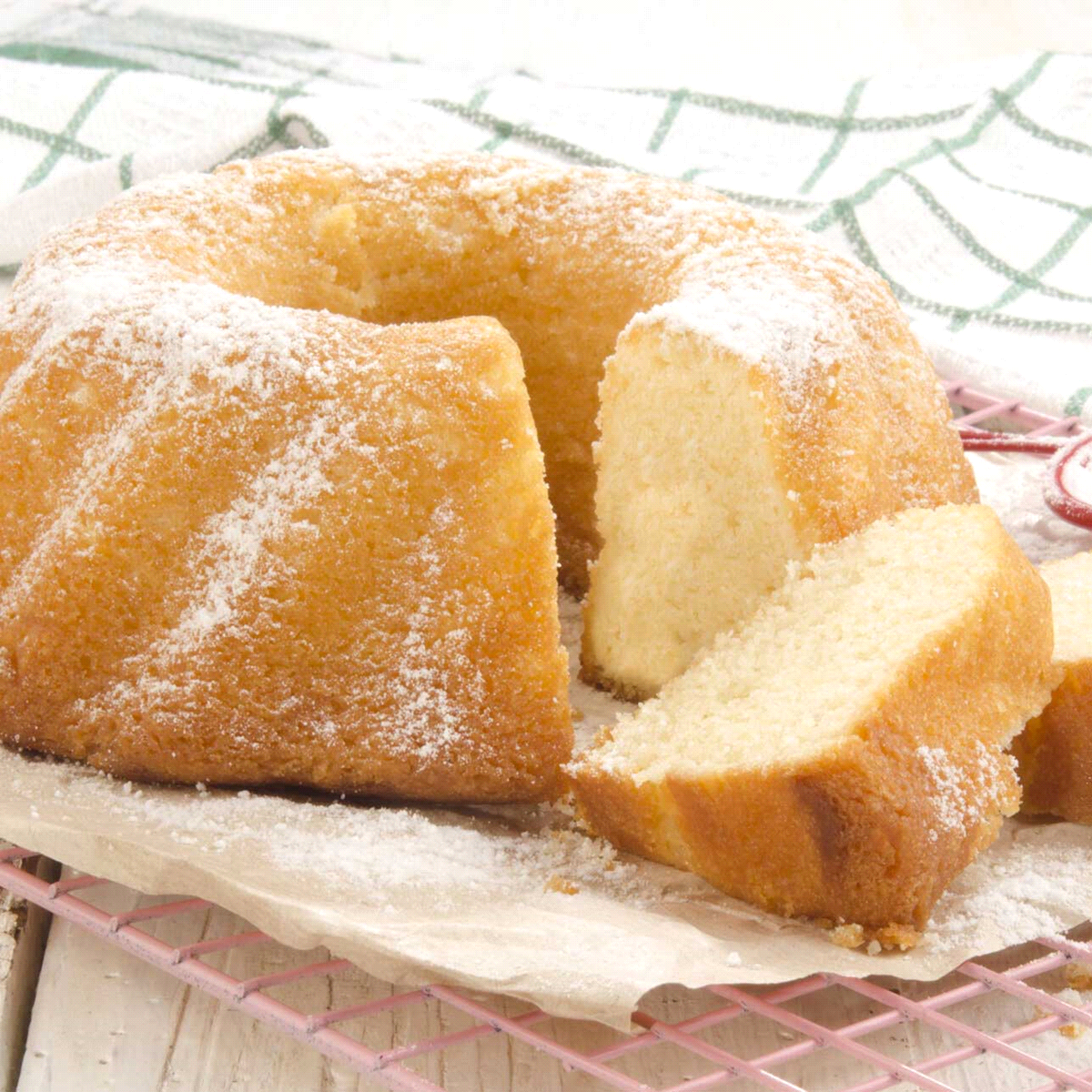 Preparato in polvere per cakes e dolci da forno allo yogurt. 