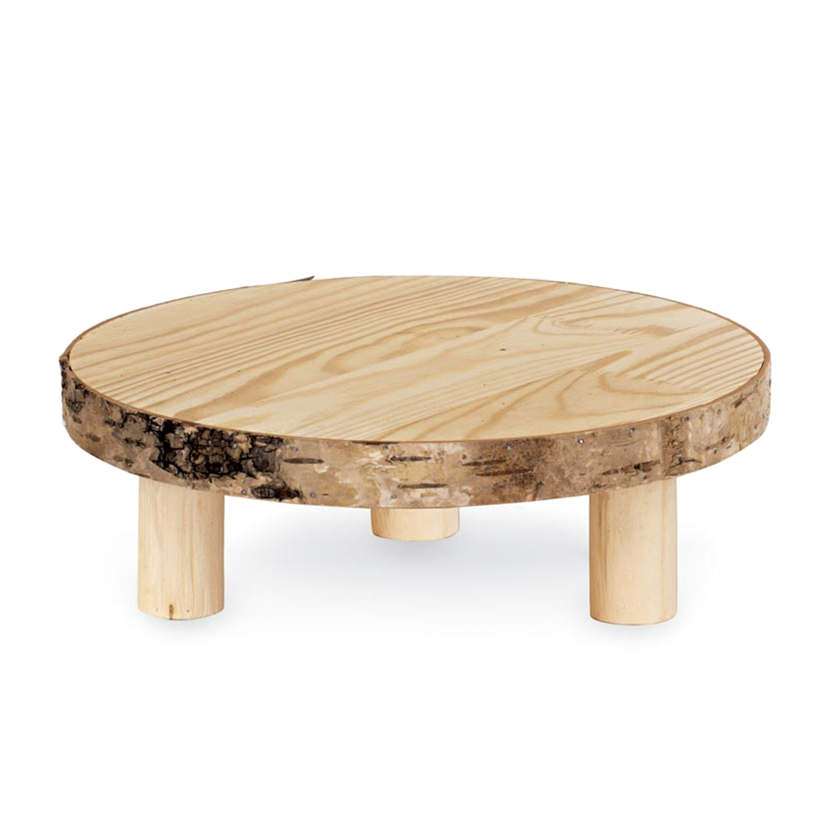 Alzata betulla. Misure: diametro 25 cm altezza 10cm. 