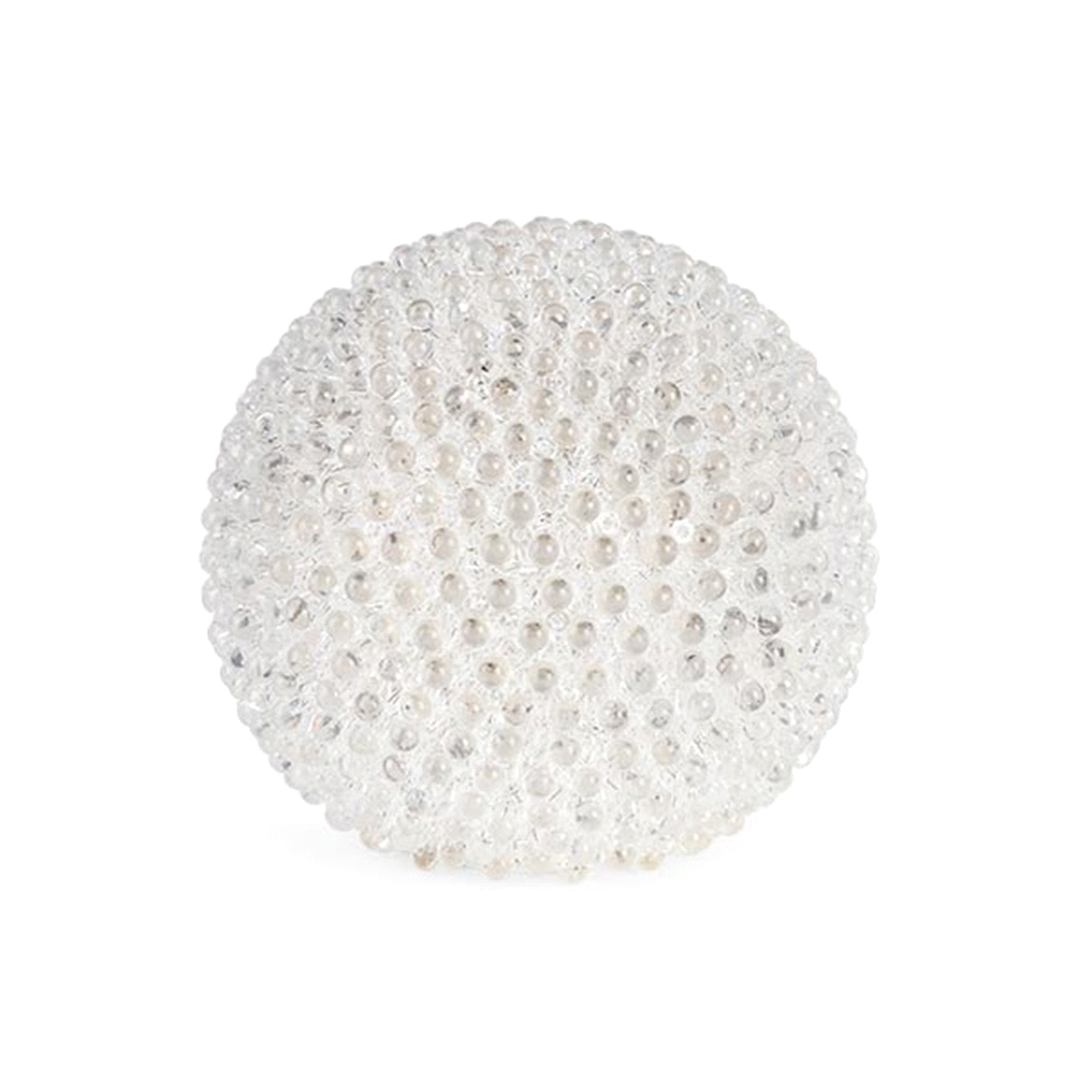 SFERA BIANCA CON LED d.15cm 