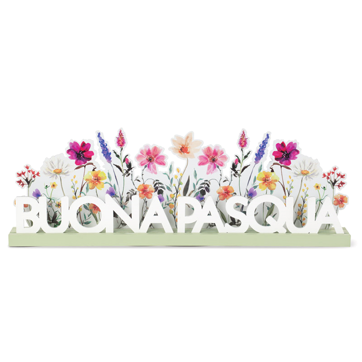SCRITTA BUONA PASQUA INBLOOM 60x20 