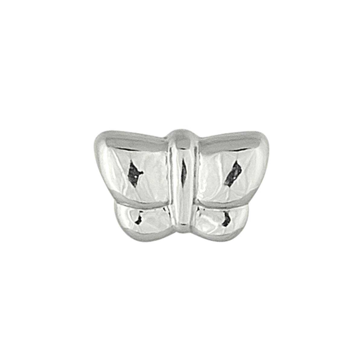 FARFALLA CHARM METALLO 