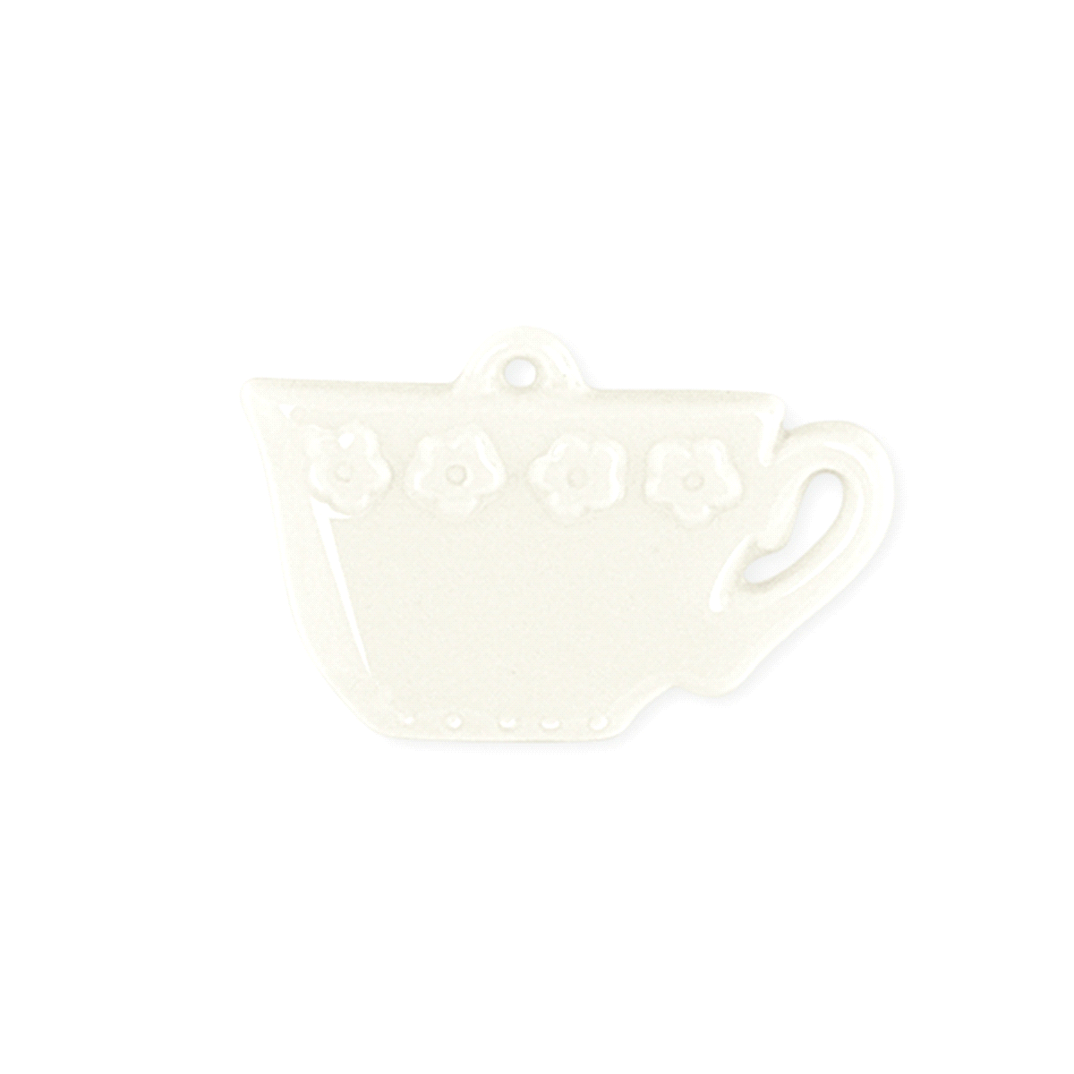 TAZZA PENDAGLIO PORCELLANA 