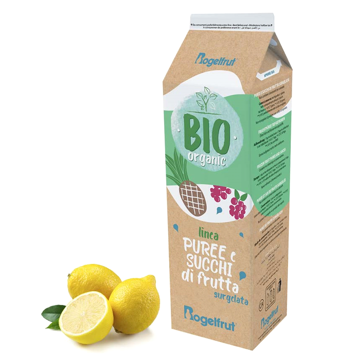 Succo di limone perfetto per la produzione in gelateria e in pasticceria. Perfetto in gelateria, per la produzione di sorbetti, gelate, granite e frullati, in sostituzione della frutta fresca intera. 