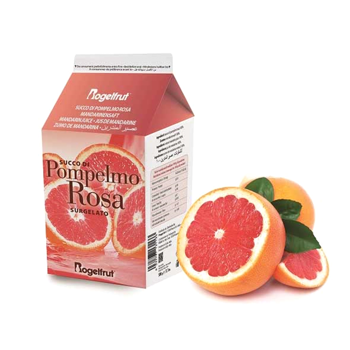 Un succo dal colore rosato e gusto intenso, Perfetta in gelateria, per la produzione di sorbetti, gelate, granite e frullati, in sostituzione della frutta fresca intera. 