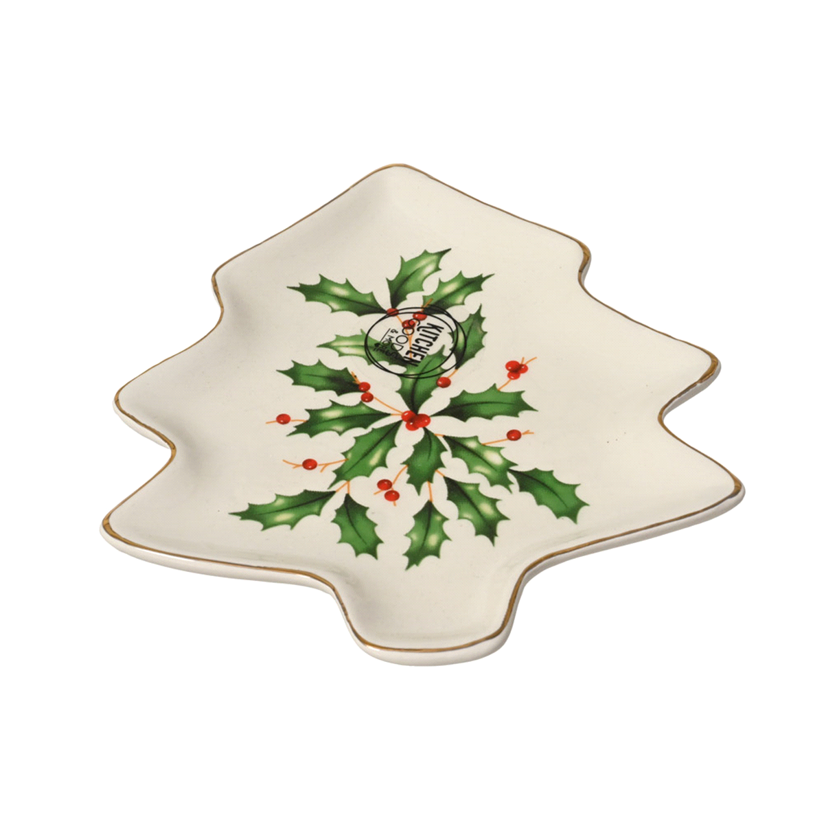 PIATTO ALBERO VISCHIO CERAMICA15x13 