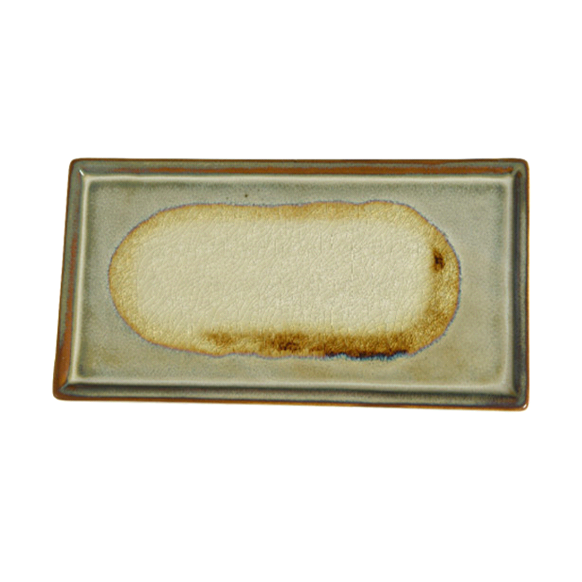 VASSOIO GRES MARRONE 30x10h1,1 