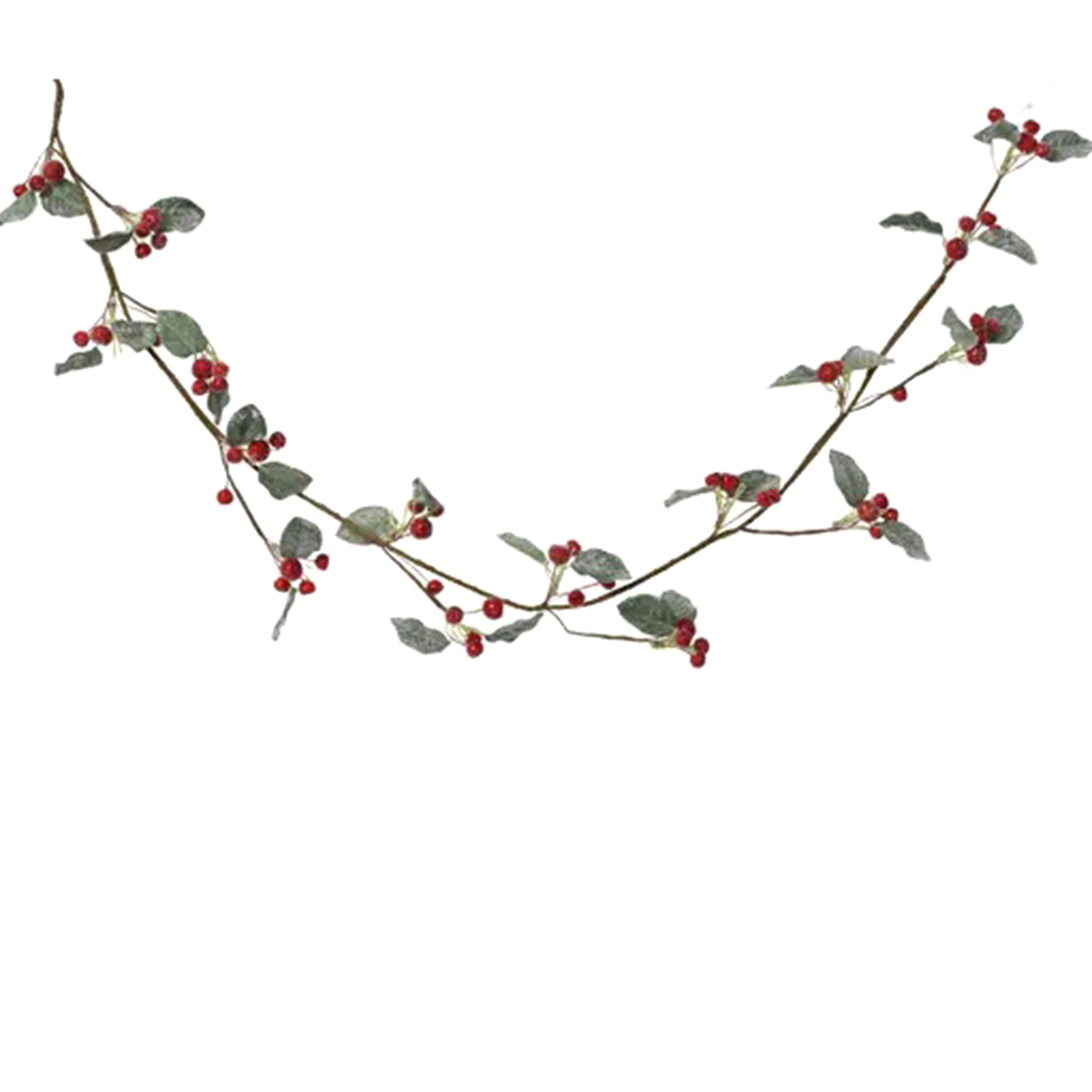 GHIRLANDA BACCHE ROSSE 130cm 