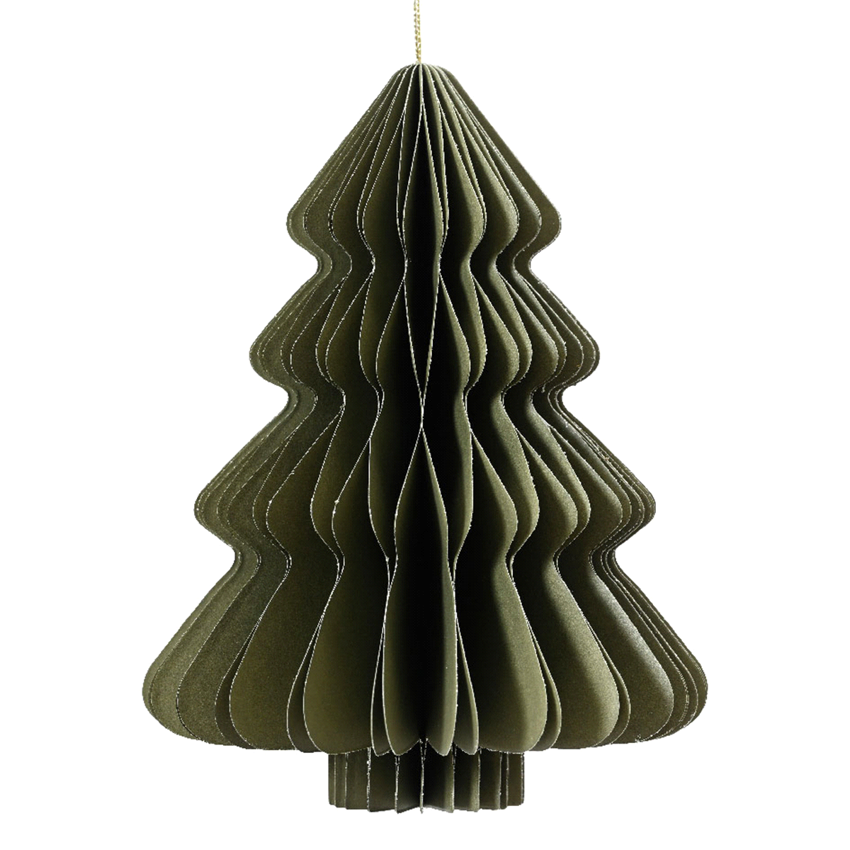 ALBERO NATALE VERDE IN CARTA @30 h.40 