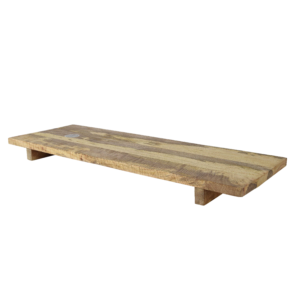PIATTO LEGNO NATURALE 80x28 h.6cm 