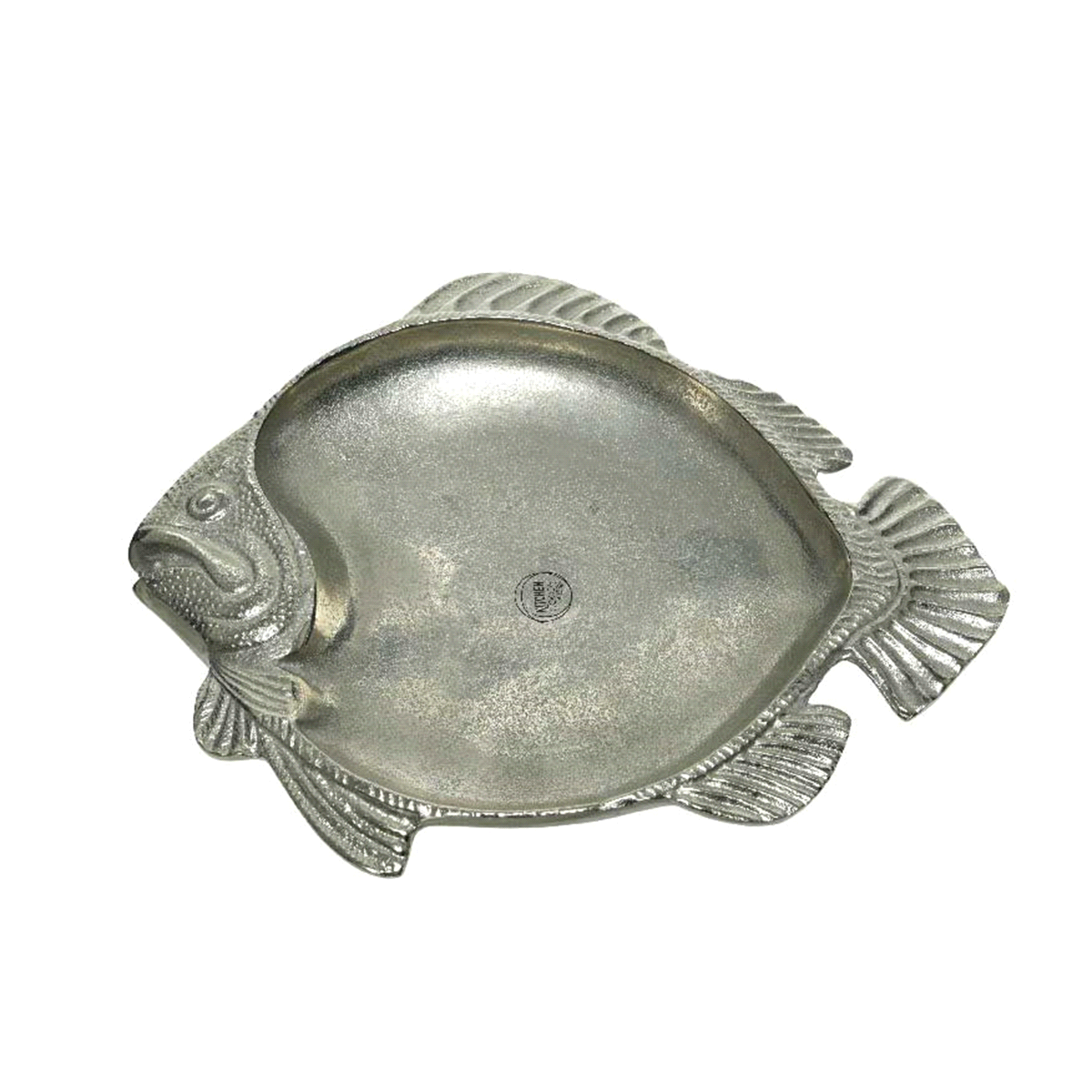 PIATTO PESCE SILVER 27x35x4 
