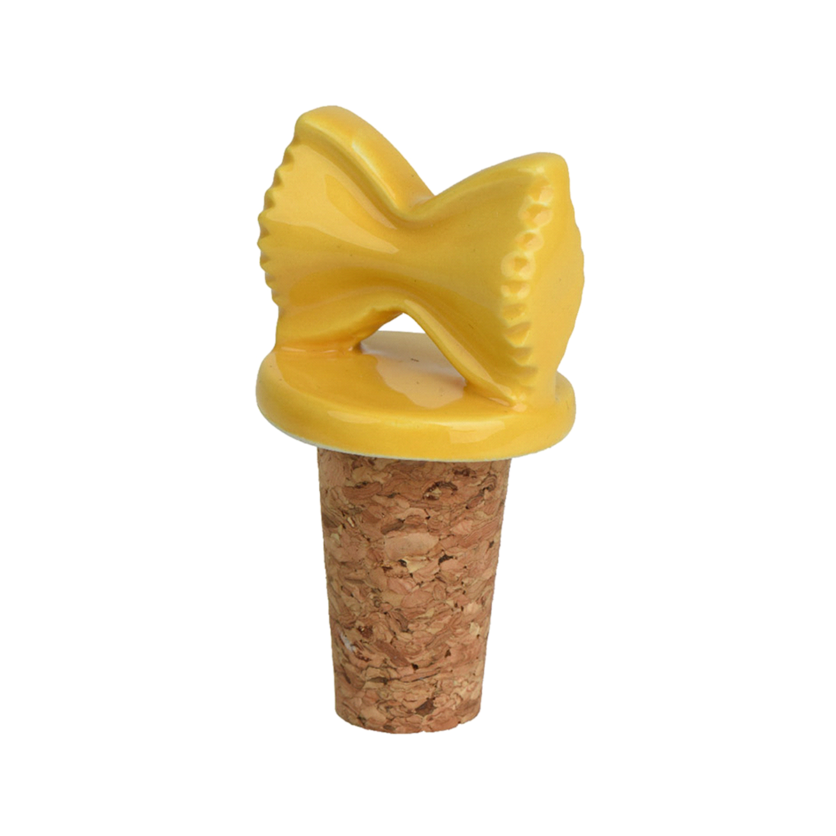 TAPPO DOLOMITE SUGHERO/GIALLO h.6,50 