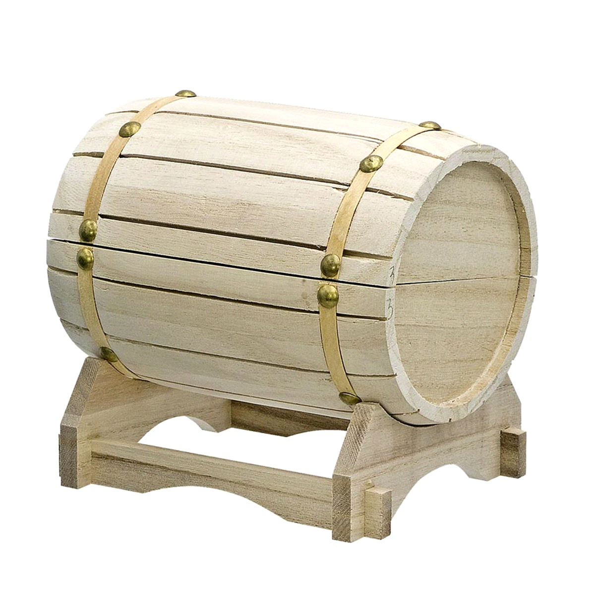 BOTTE NATURALE CON PIEDISTALLO12x6cm 