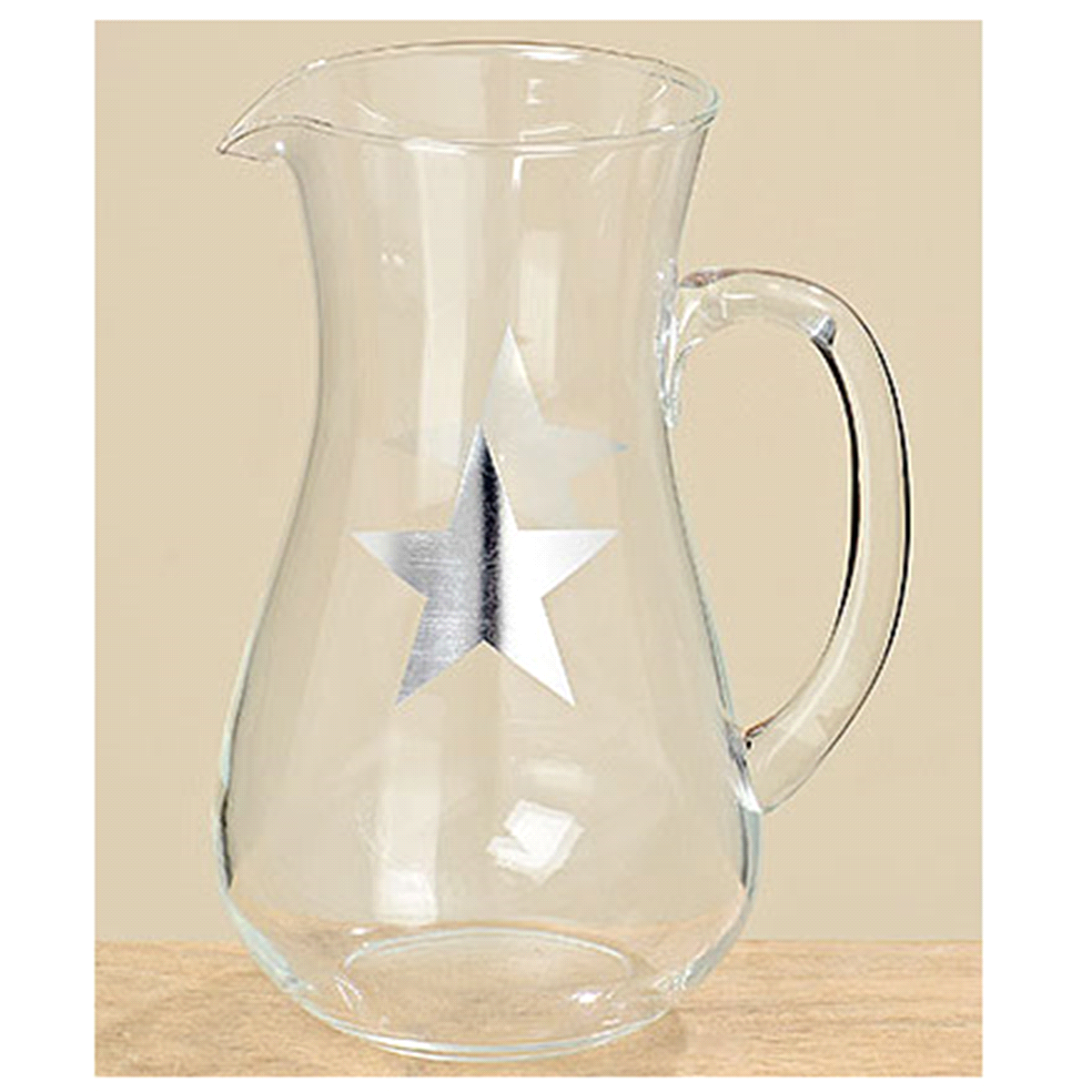 CARAFFA STAR VETRO 1000ml h21 