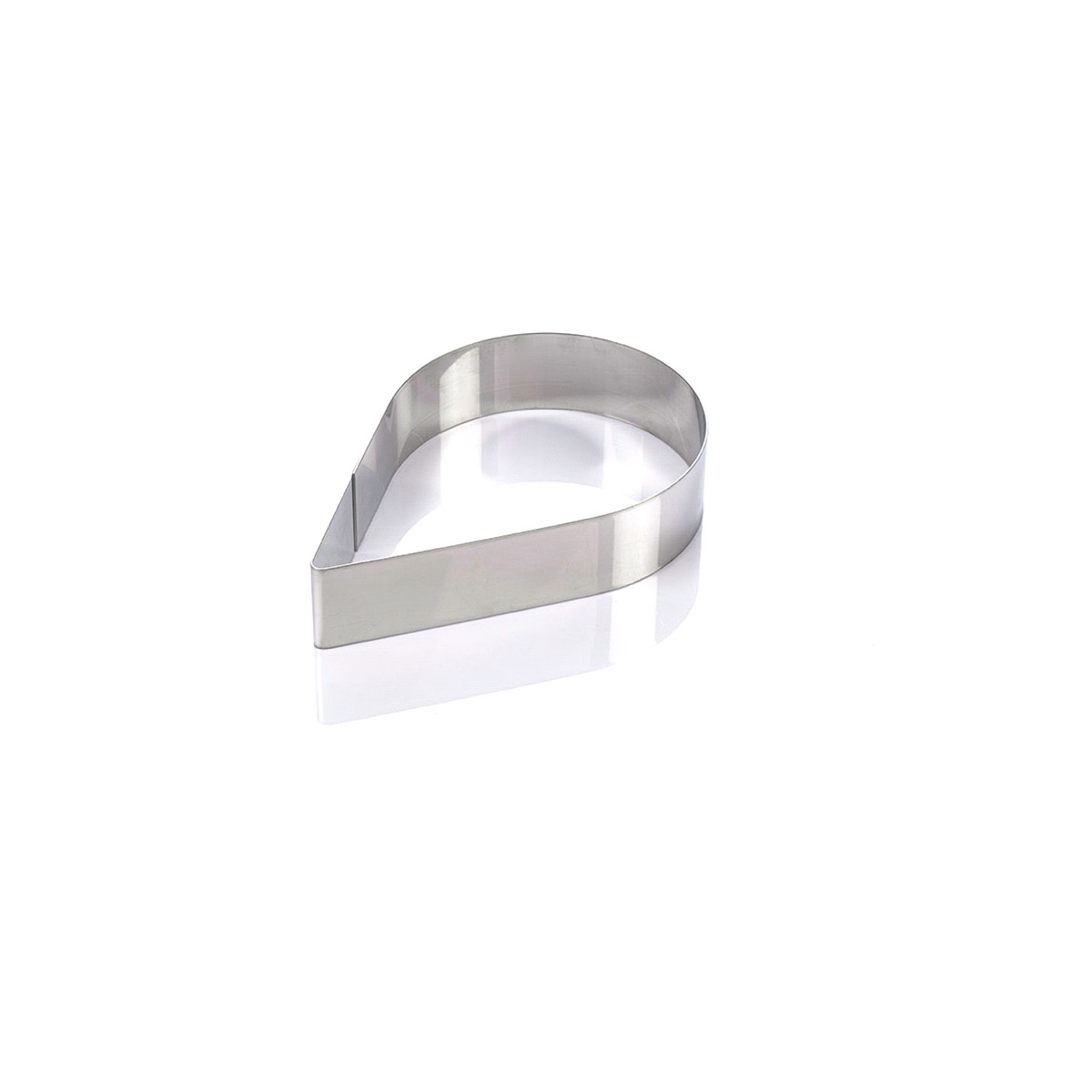 Descrizione articolo in fatturazione: GOCCIA INOX d. 26 h.4 cm ... 