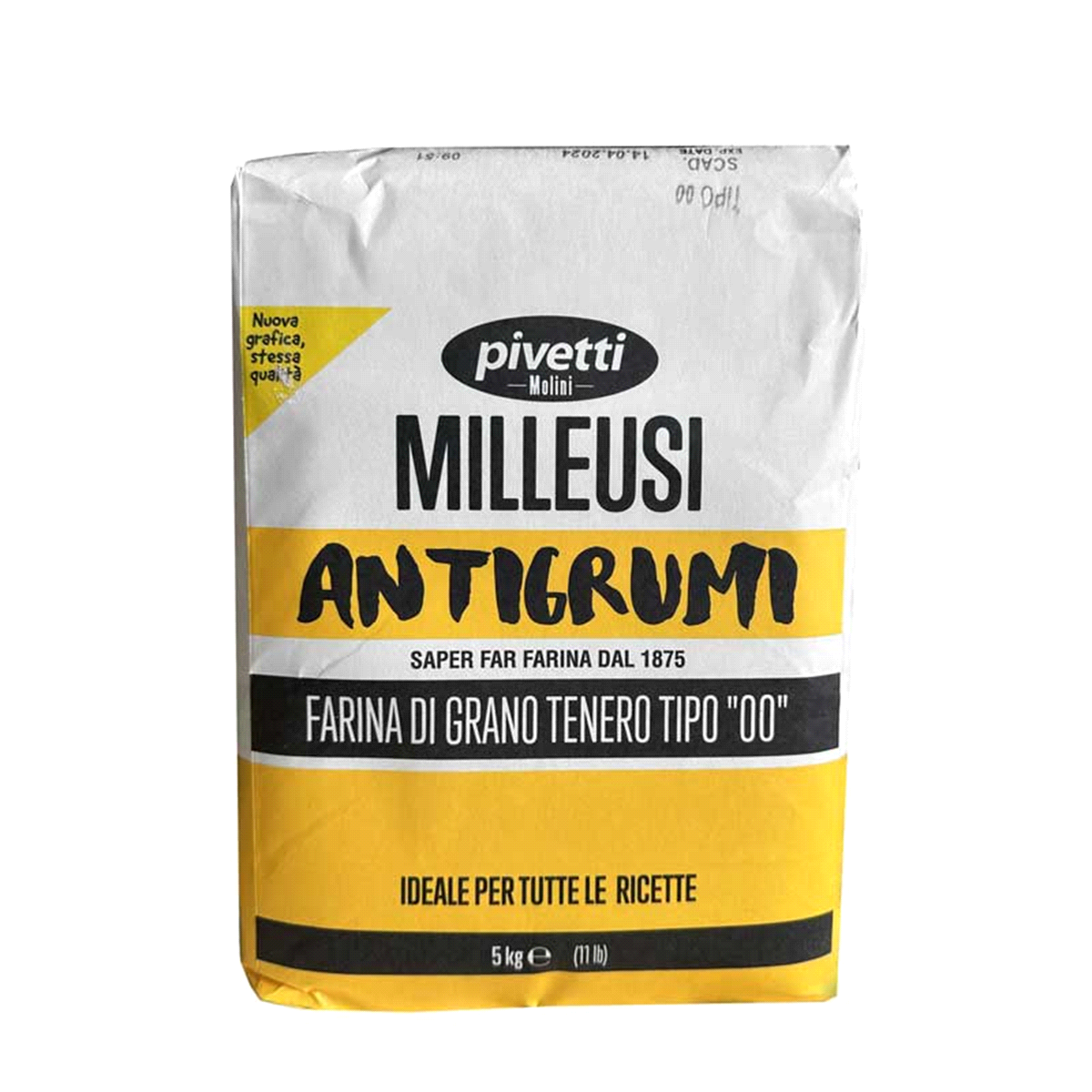 Con Milleusi Antigrumi 00, preparare prodotti dolci e salati sarà facile e veloce perché aiuta ad evitare la formazione di grumi nell’impasto. W: 190 minimo 