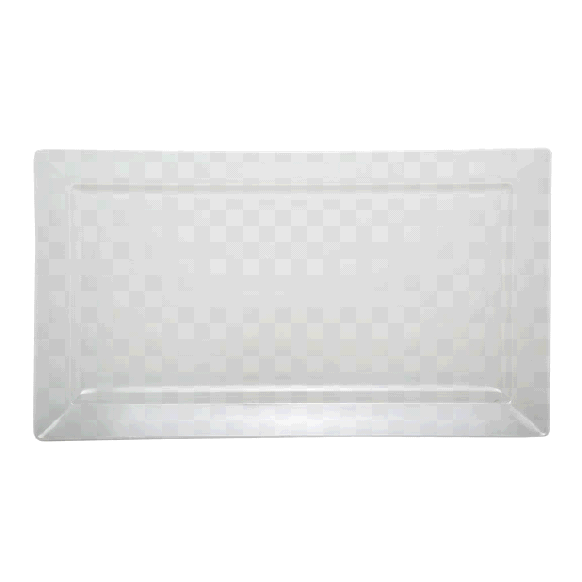 Dimensioni 44.5x22.3 cm - altezza 4,5 cm - materiale Melamina - colore Bianco. 