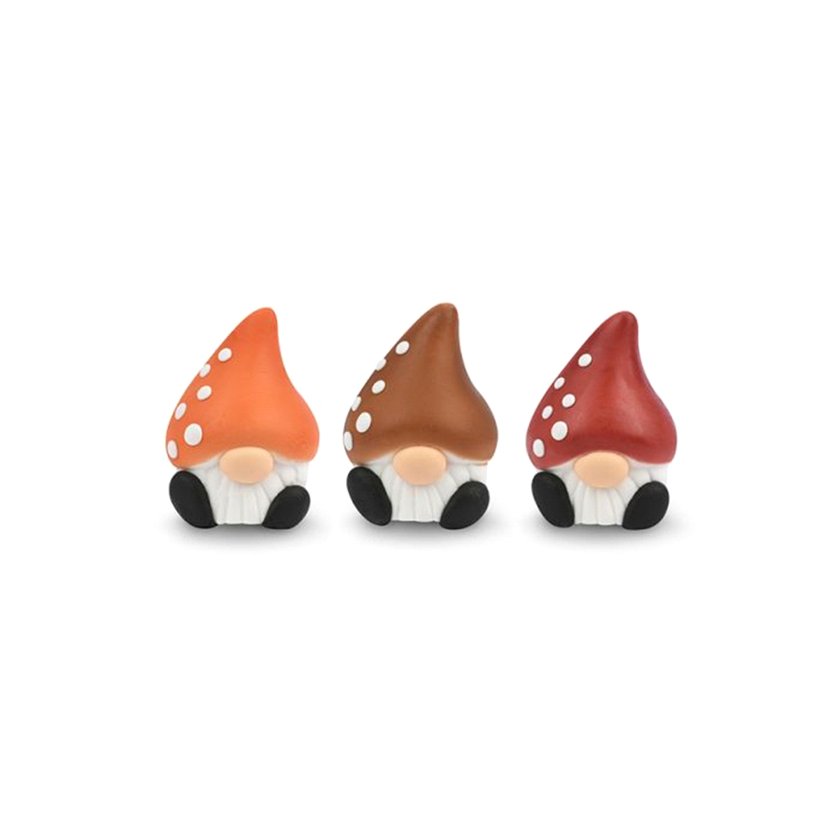 Gnomi in zucchero in 3 modelli assortiti. Dimensioni: 4,3xh.6.Non contengono coloranti azoici aggiuntivi. Gluten free. 