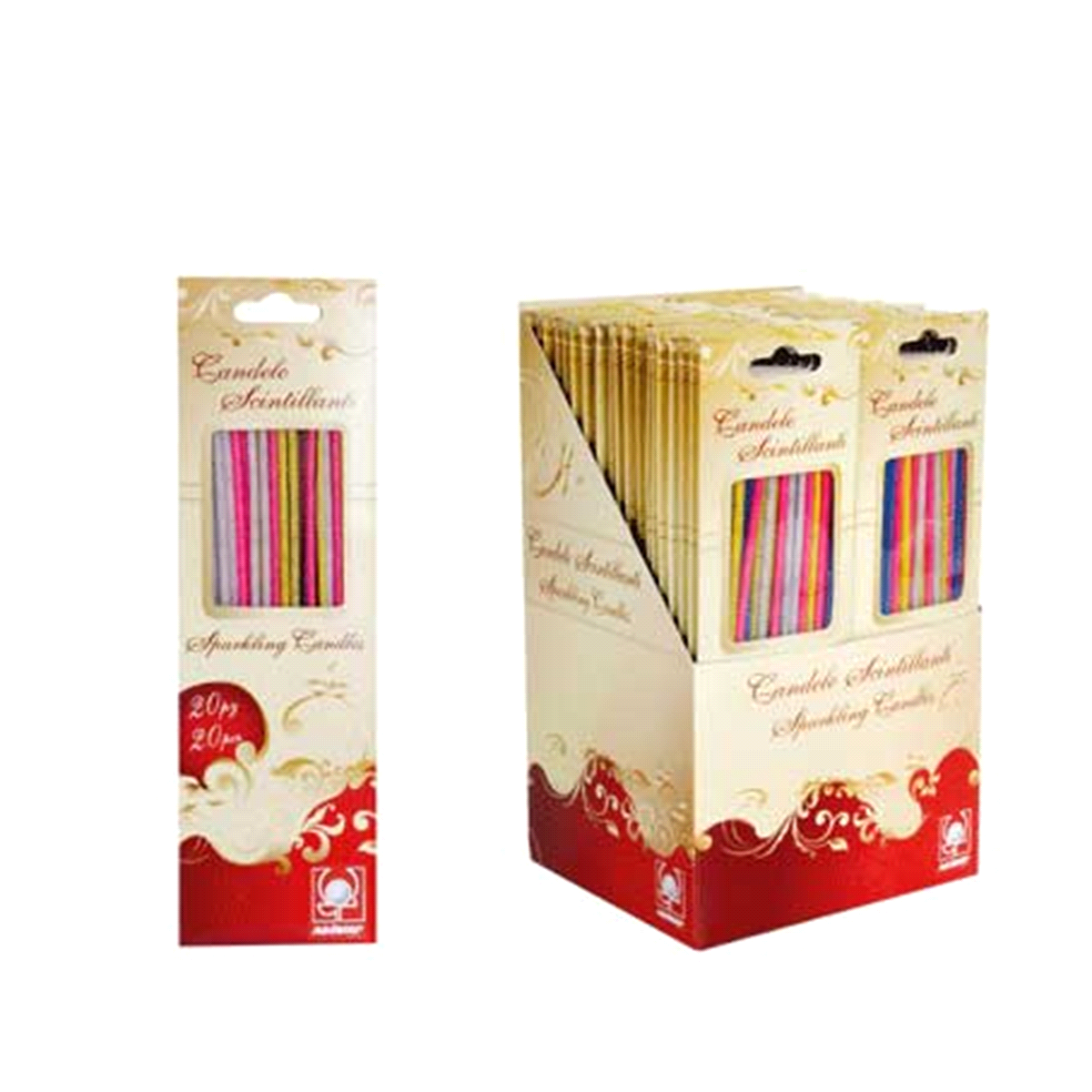 Descrizione articolo in fatturazione: CANDELE SCINTILLANTI ASS.x800pz ... 