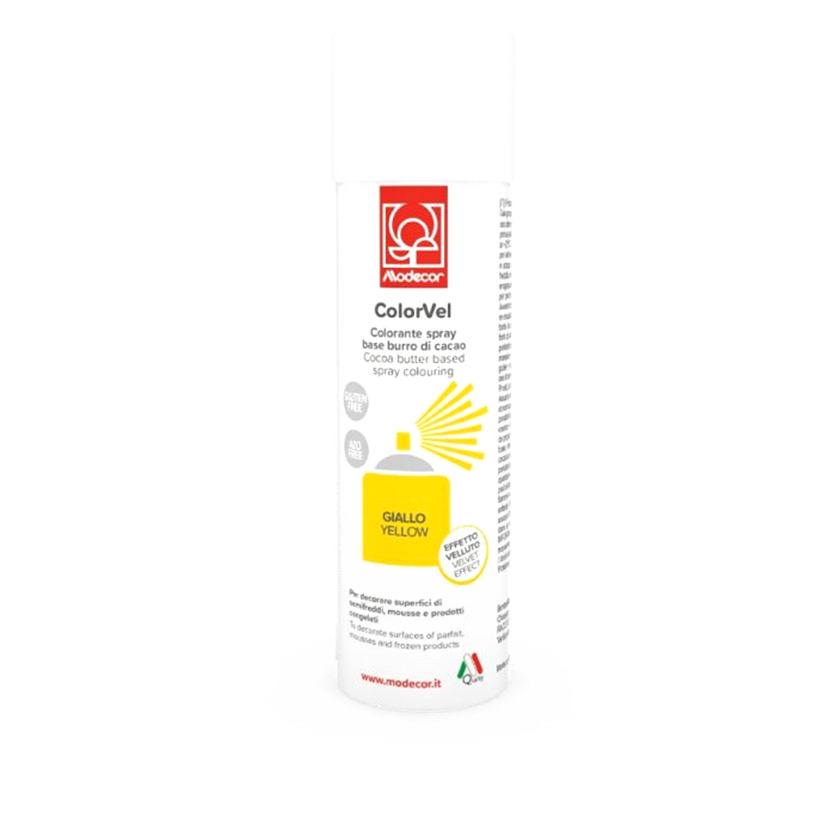 COLORSPRAY VELLUTATO GIALLO AZO 250ml MODECOR 