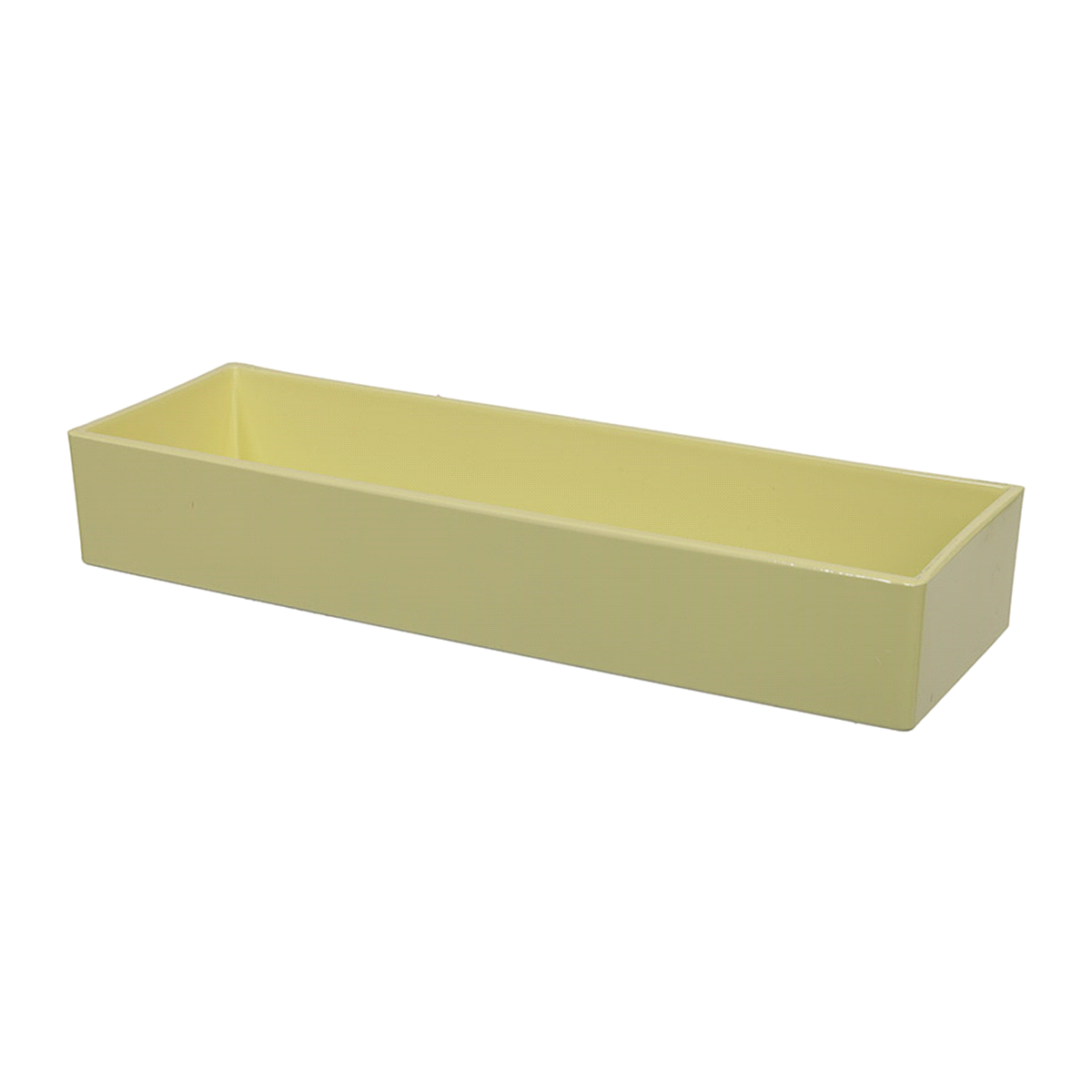 VASSOIO GIALLO PLASTICA 32x10,5x5cm 