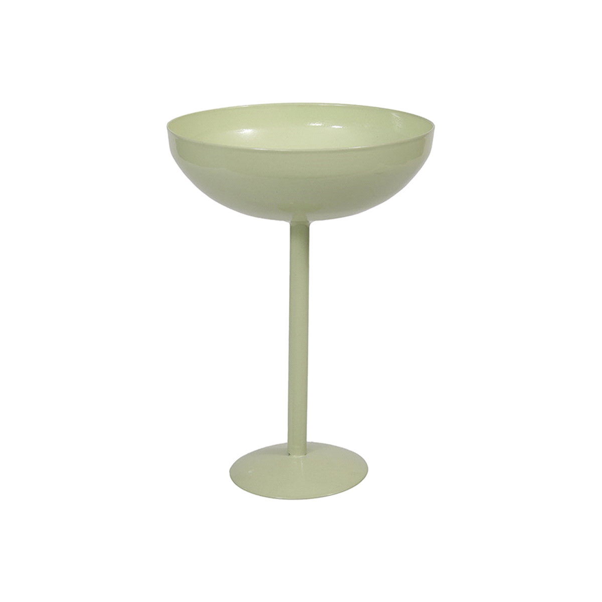 BICCHIERE COCKTAIL METALLO VERDE 