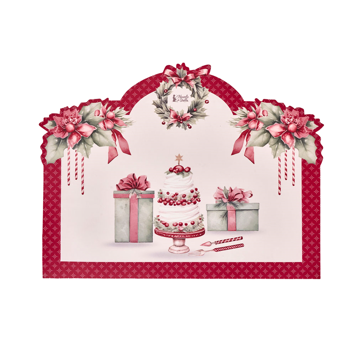 TOVAGLIETTA NATALE IN VINILE 50x38 