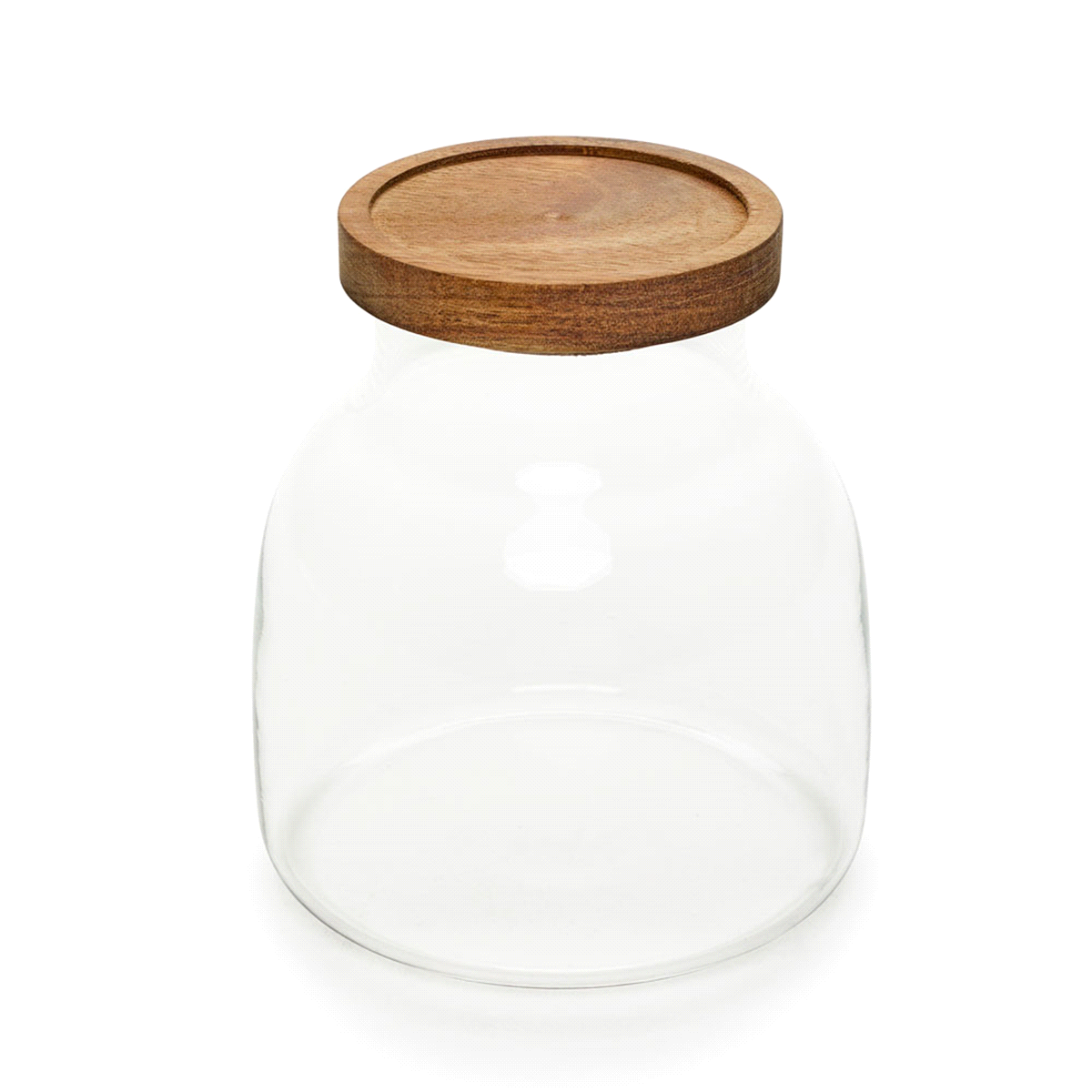 BARATTOLO BOROSILICATO TAPPO ACACIA 14x15 