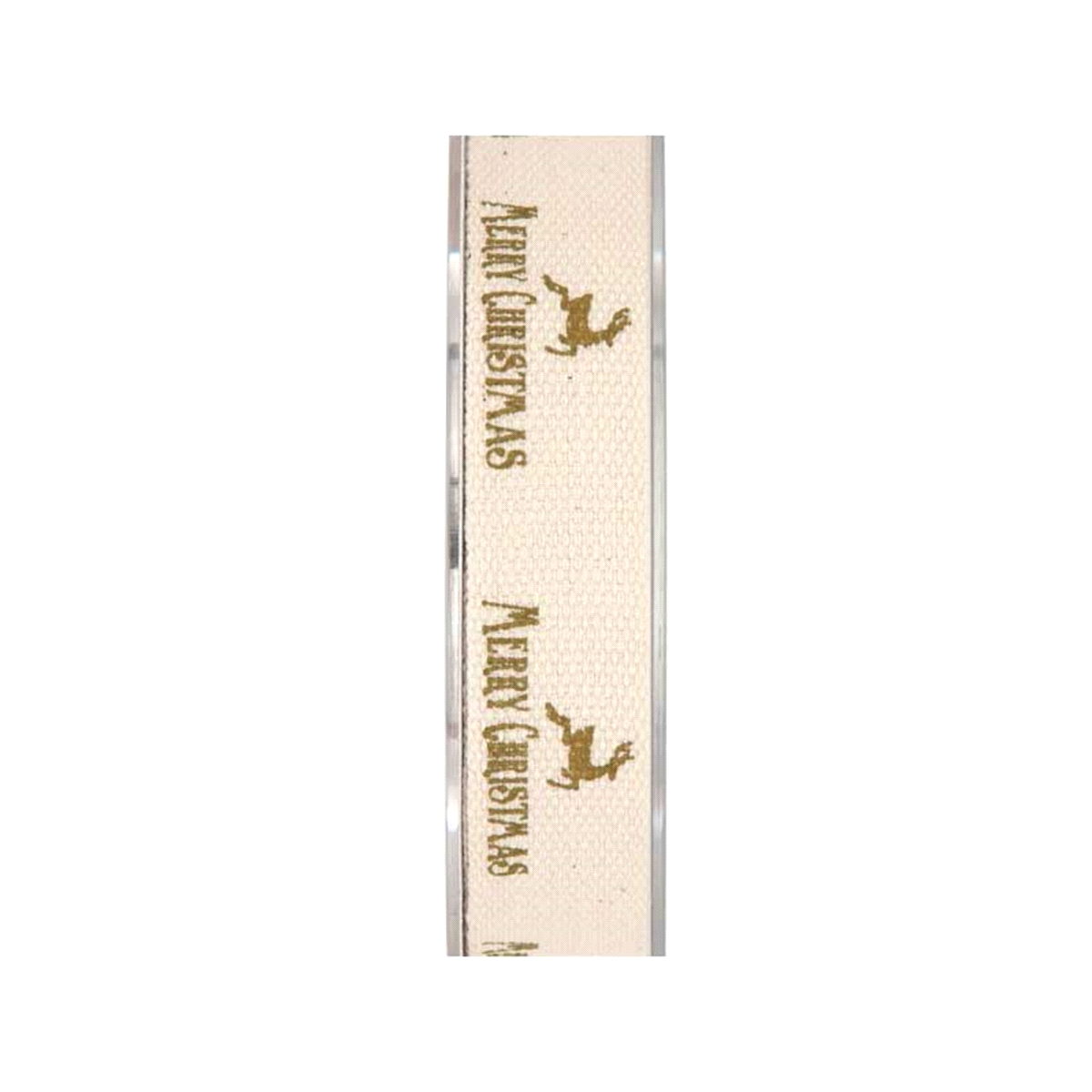 MERRY CHRISTMAS CON RENNA ORO 20mmx10mt 
