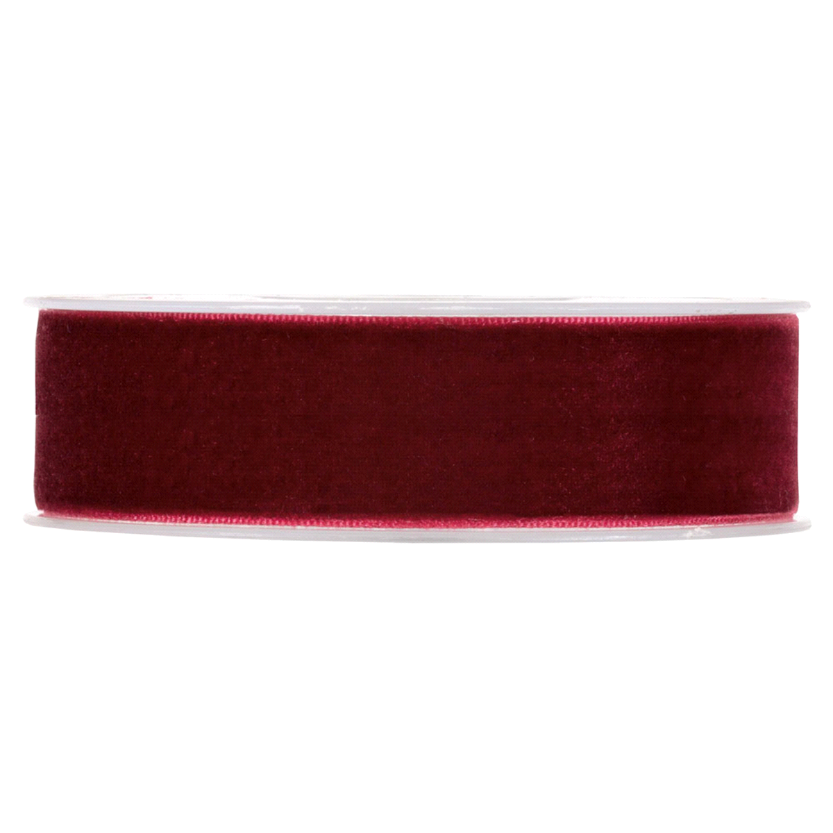 VELVET RIBBON BORDEAUX 25mmx9mt 