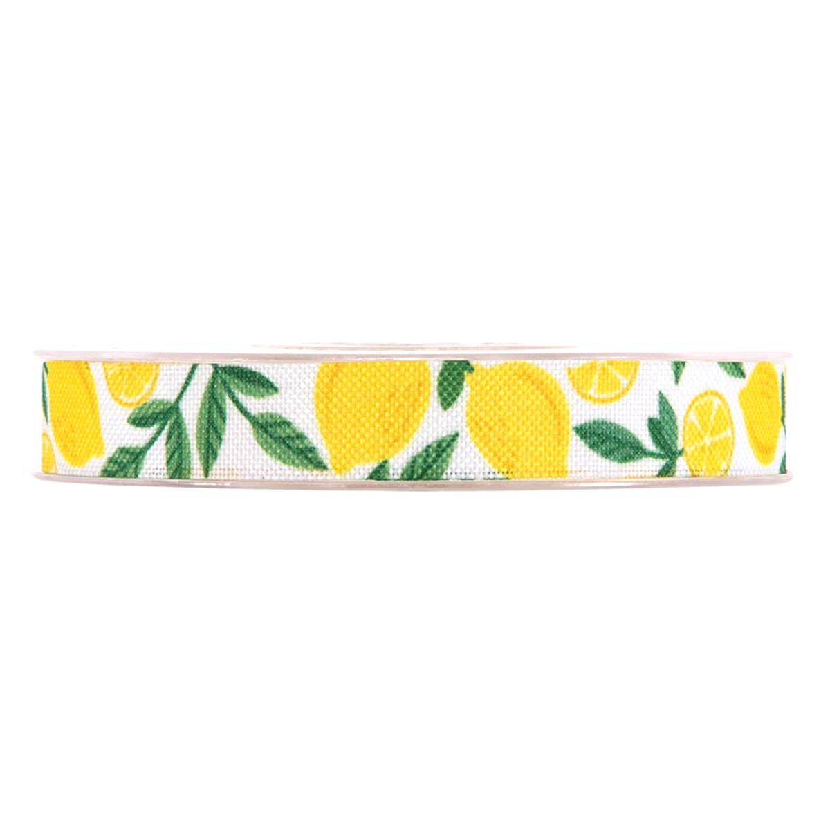 Nastro lemons bianco in tela mm15 x 20mt. 