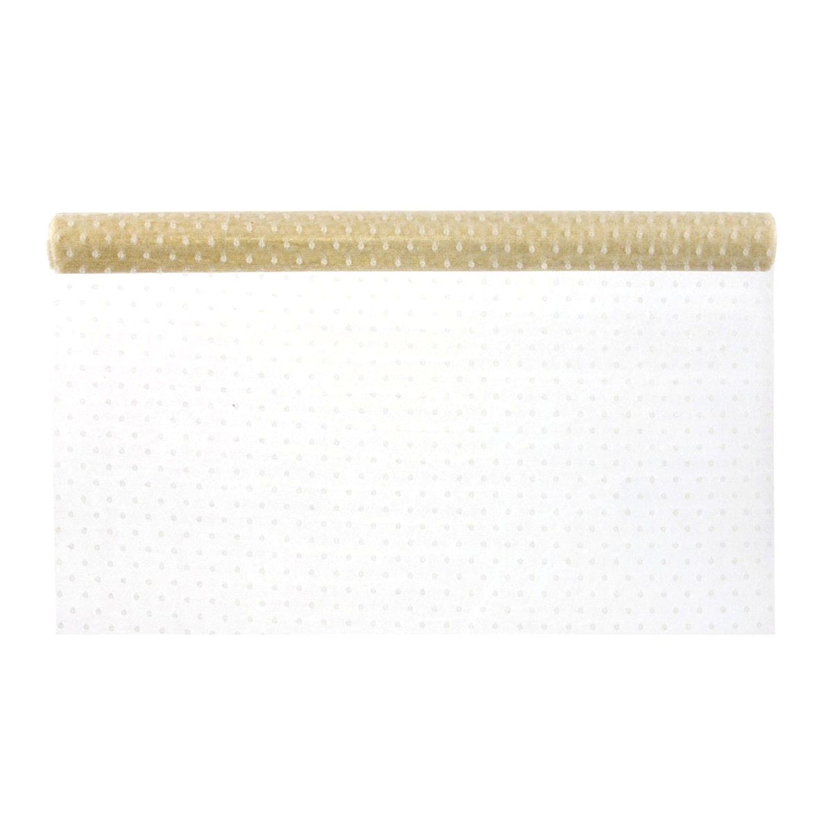 SHINING DOTS CREAM 70cmx5mt 