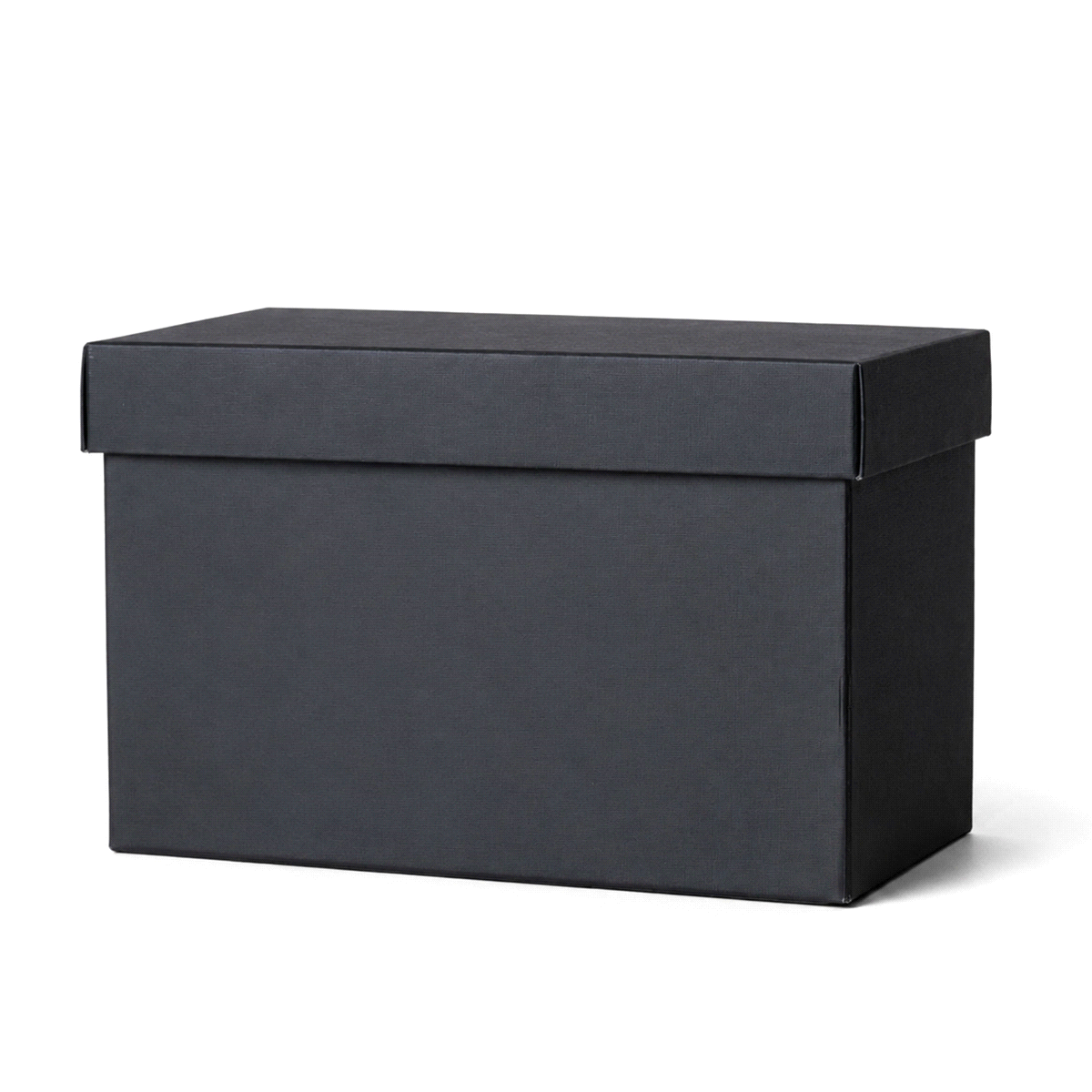 Baule linea nero portata 12Kg. Dimensioni: 46x31x h33cm. 