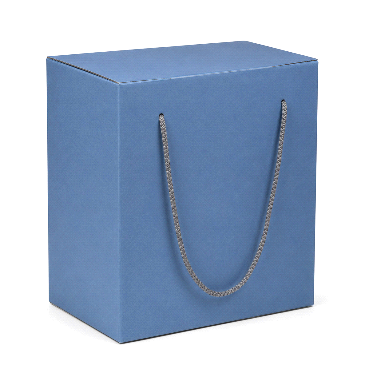 Valigetta con cordoni  linea carta da zucchero portata 5Kg. Dimensioni: 30x23x33cm. 