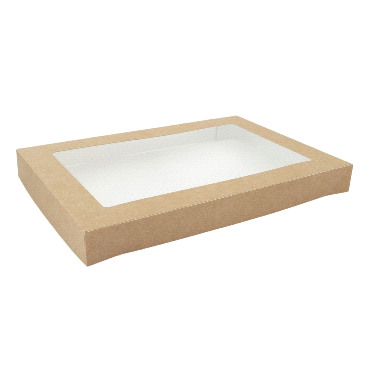 Coperchio in cartoncino con finestra per ECO BAKE 308. 
Dimensioni totali mm. 230x330. Dimensioni finestra trasparente mm.160x263. 