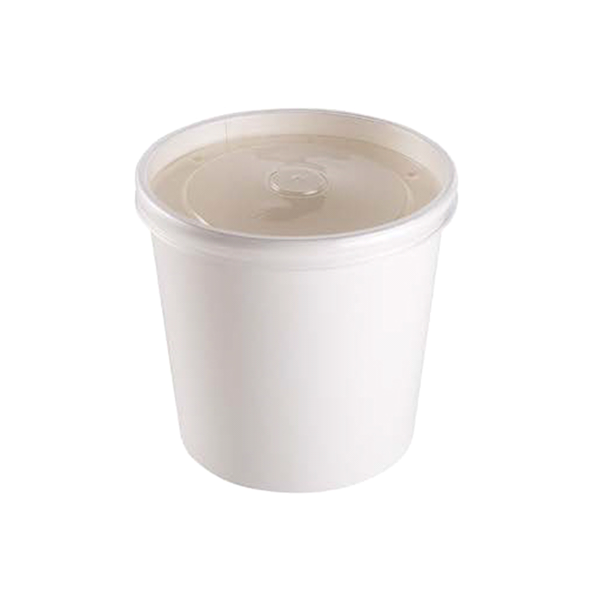 Contenitore 70x100mm 445ml, avana con coperchio trasparente o in carta.. Idoneo all’utilizzo di cibi con alto contenuto di acqua e grassi. 