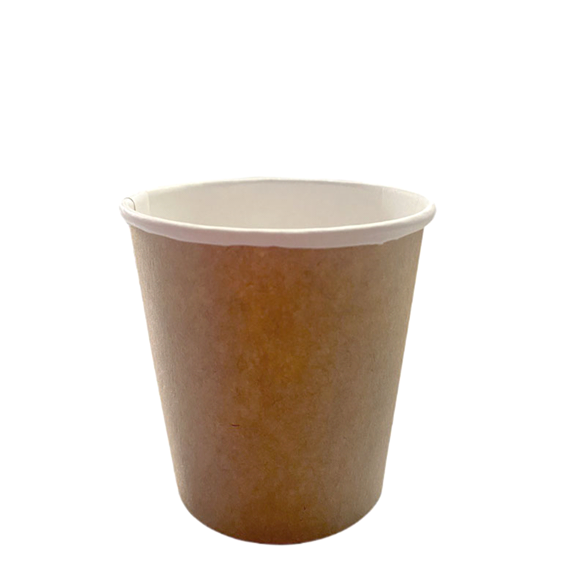 bicchiere kraft, capienza 120ml. coperchio a parte codice IA1VP251 