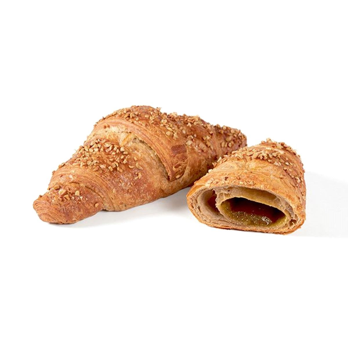 Croissant Vegano Pesca, Aloe e Curcuma con 10,5% di farina di farro nell