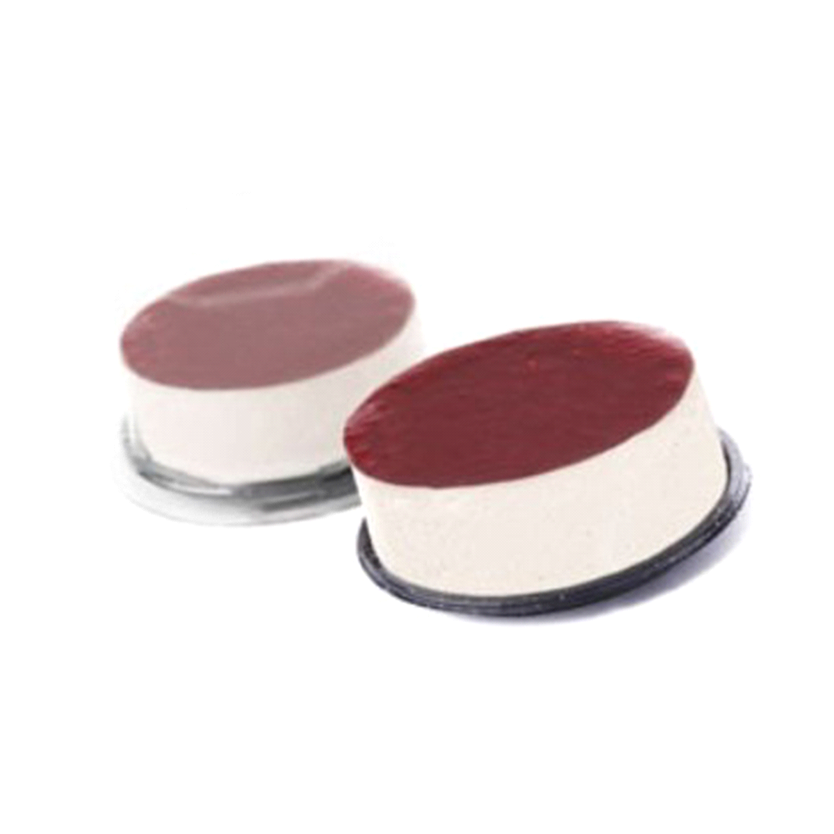 Mini cheesecake (100gr.) ai frutti di bosco confezionata SENZA GLUTINE. 