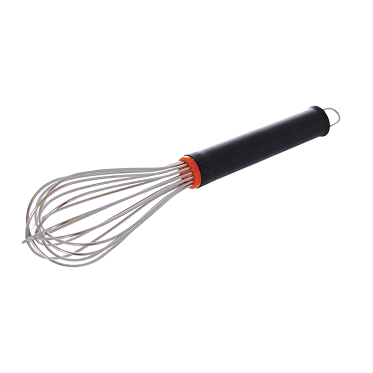 Descrizione articolo in fatturazione: FRUSTA INOX MANICO NERO 35cm ... 