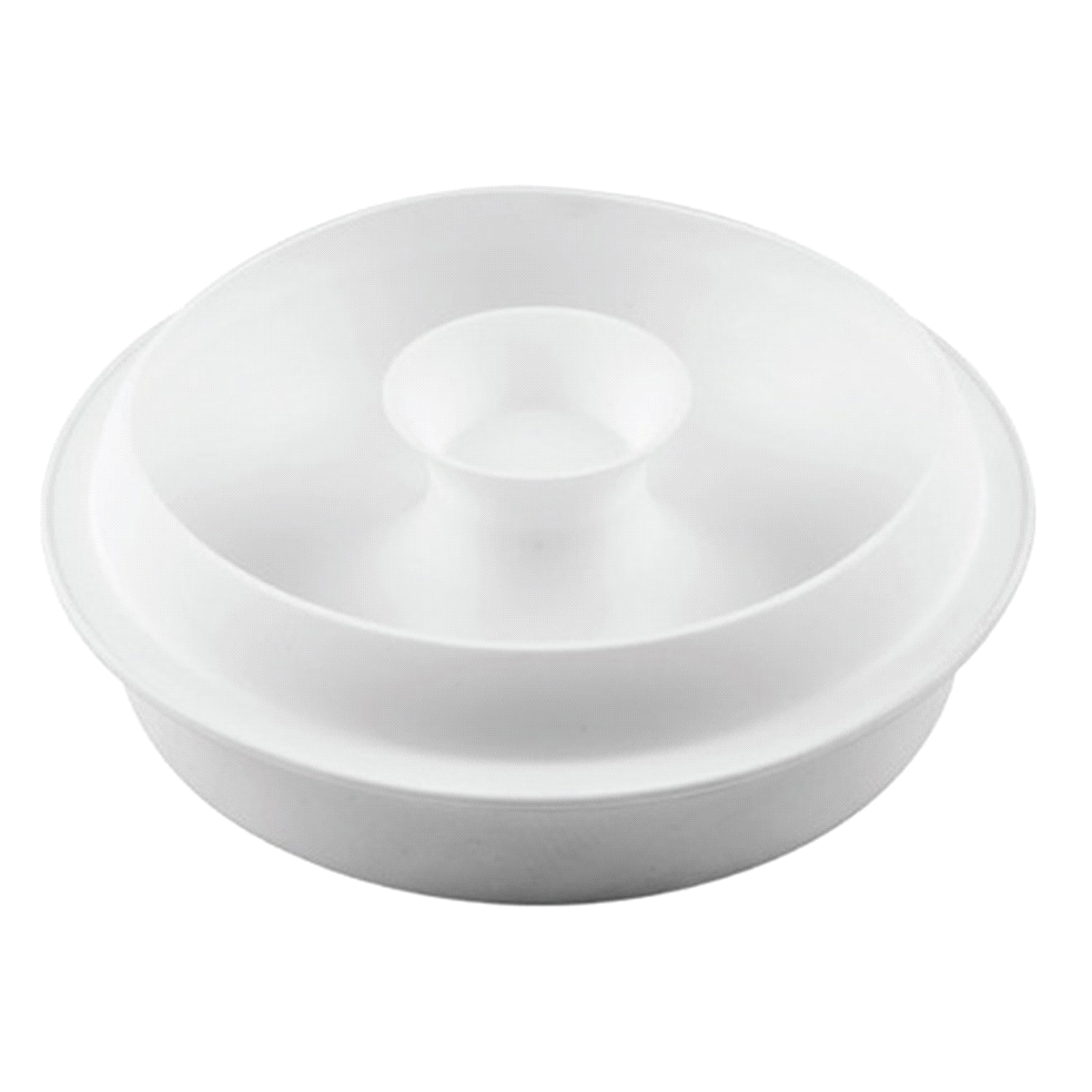 Composto da 3 elementi: uno stampo in silicone per realizzare una preparazione dal volume di 1400 ml e due inserti in silicone. 