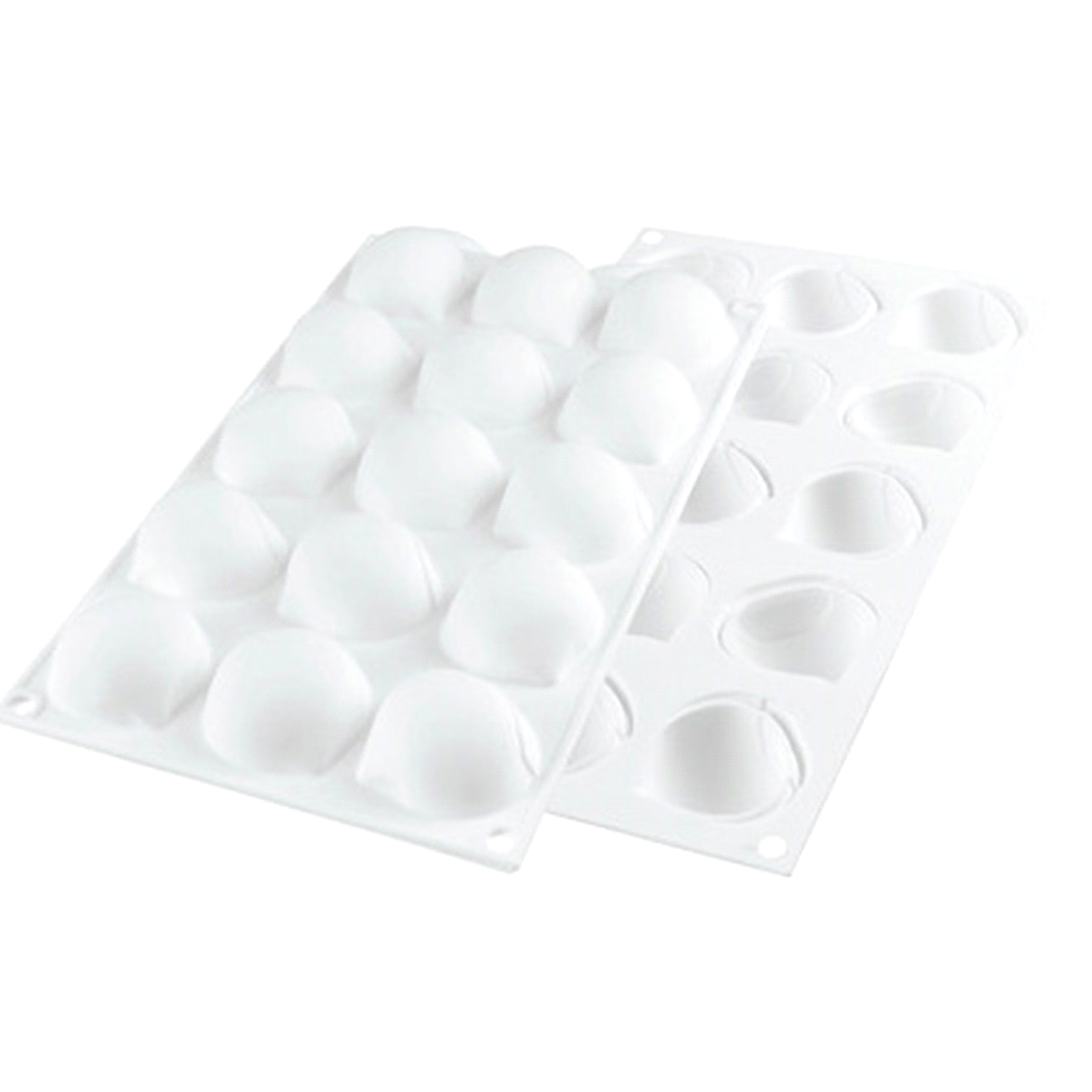 Stampo composto da 15 cavità da 30 ml ciascuna per creare delle perfette mignon dalla forma davvero realistica. 