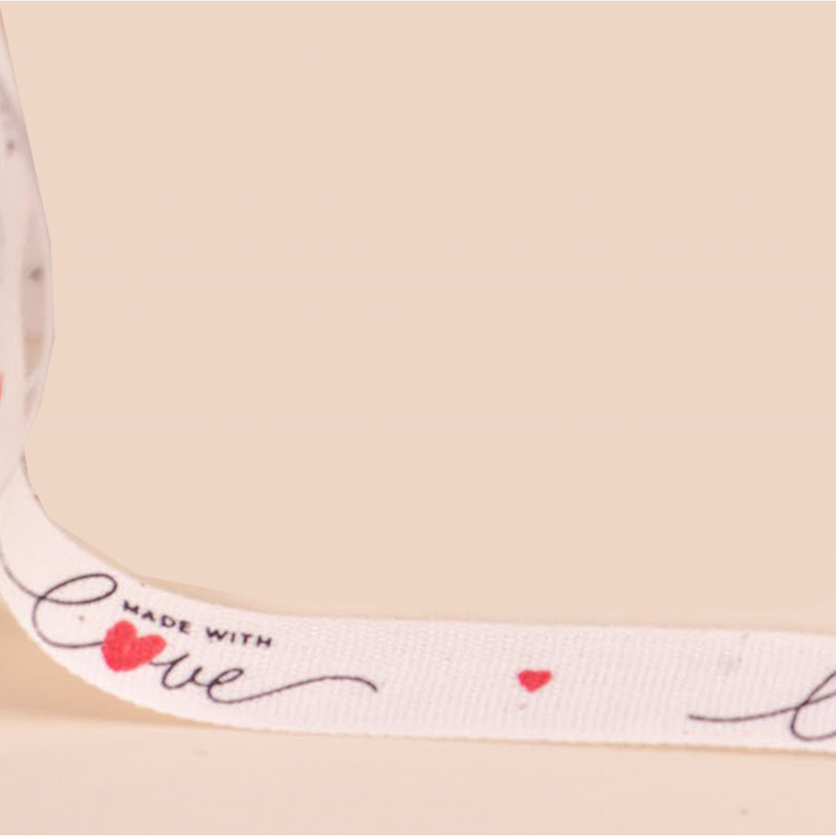 Nastro 100% cotone. Made in Italy. 