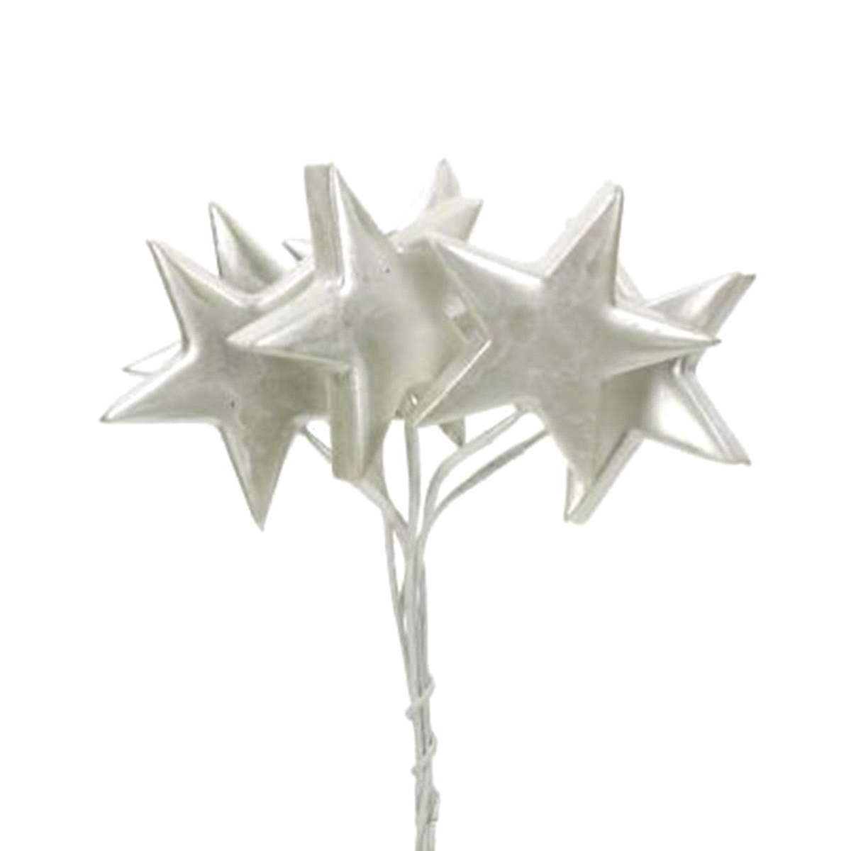 STELLINE LUCIDE MEDIE ARGENTO x6 pick 