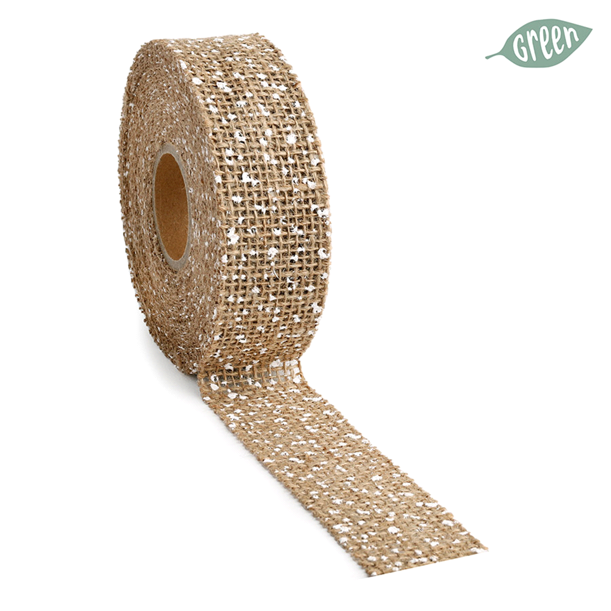 DOTTY JUTE BIANCO  mm40x10mt 