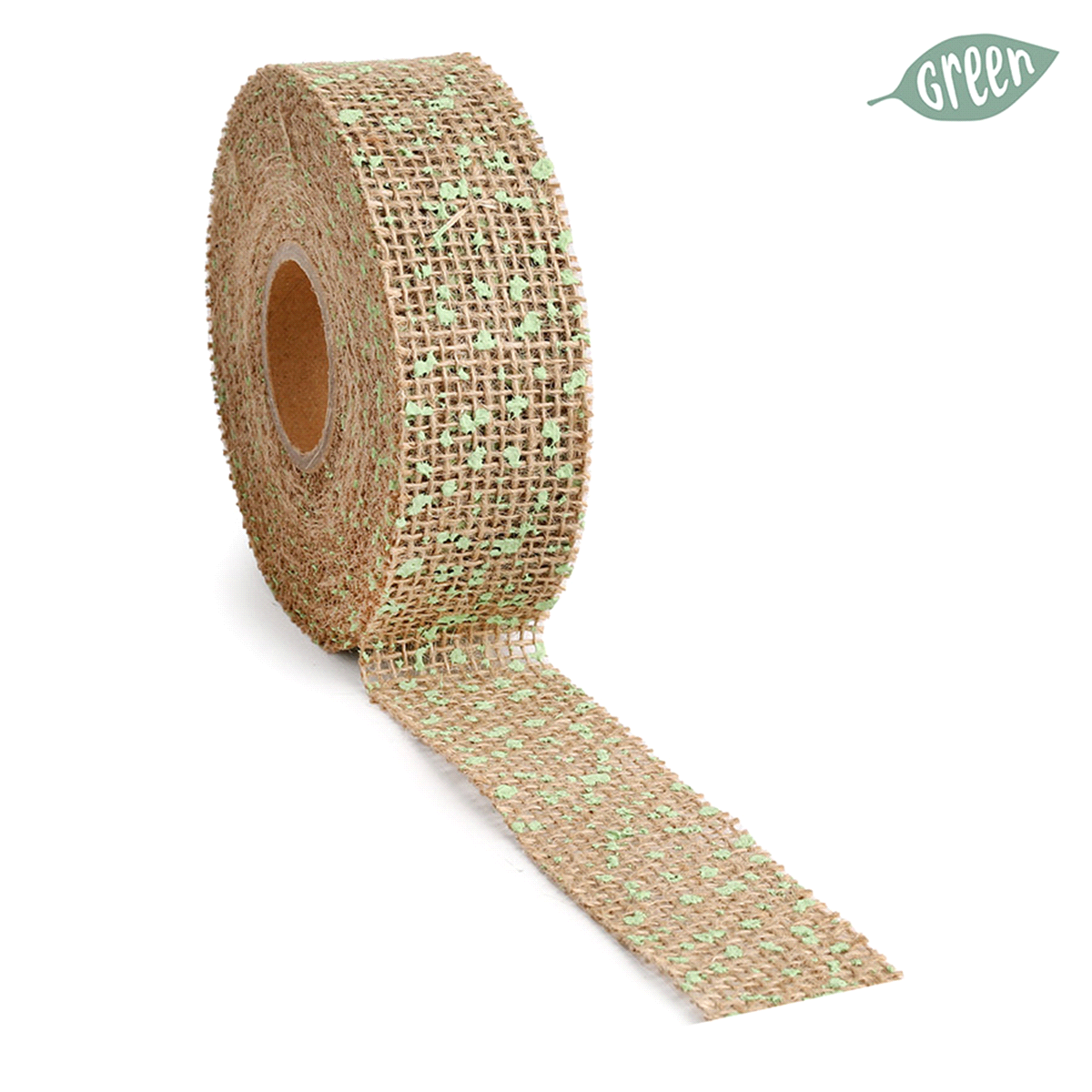 DOTTY JUTE VERDE mm40x10mt 